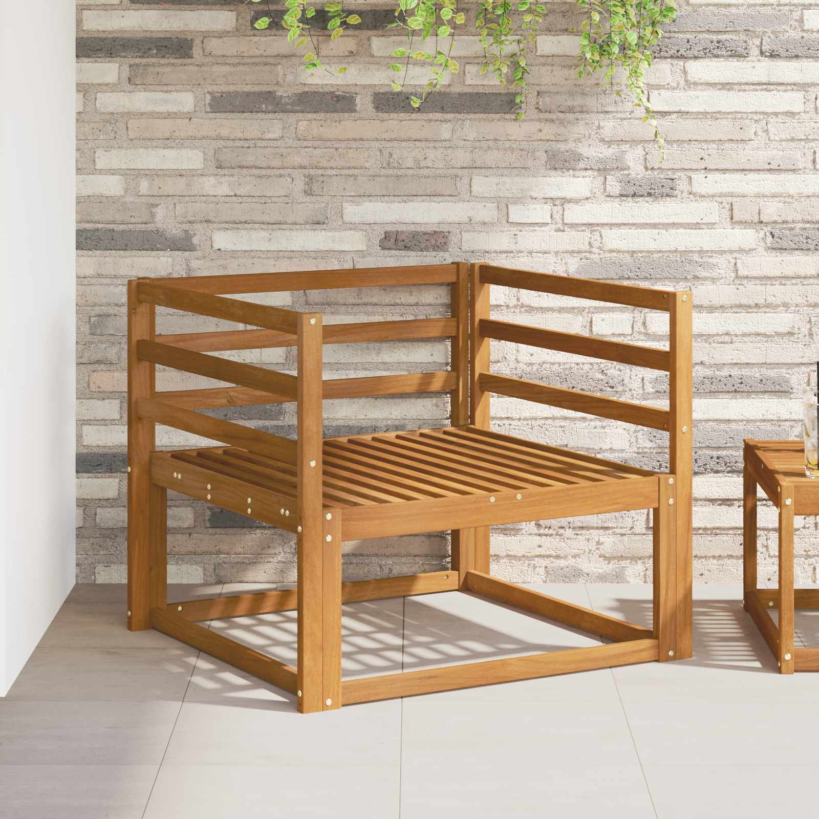 Srednja sofa za van Prirodna