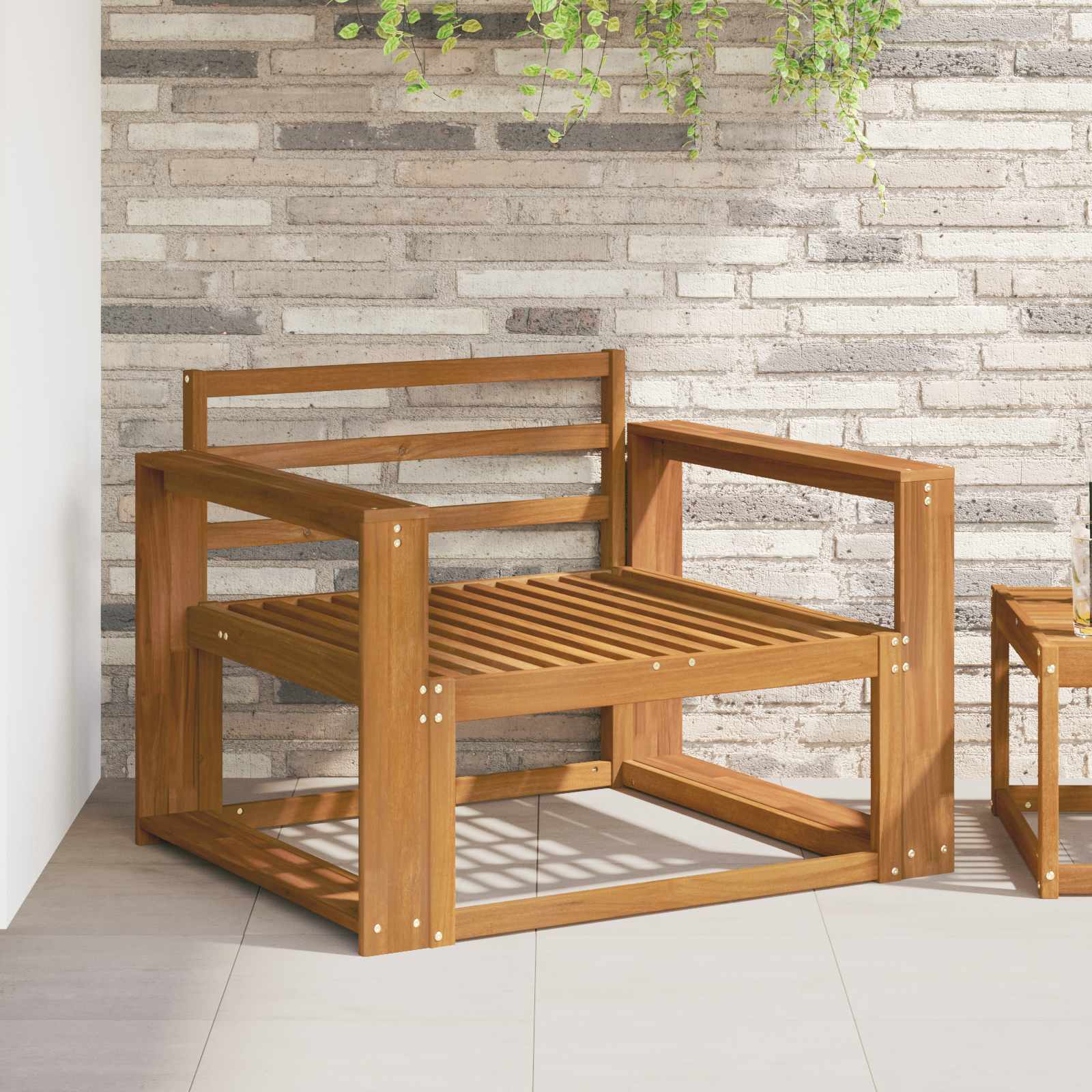 Srednja sofa za van Prirodna