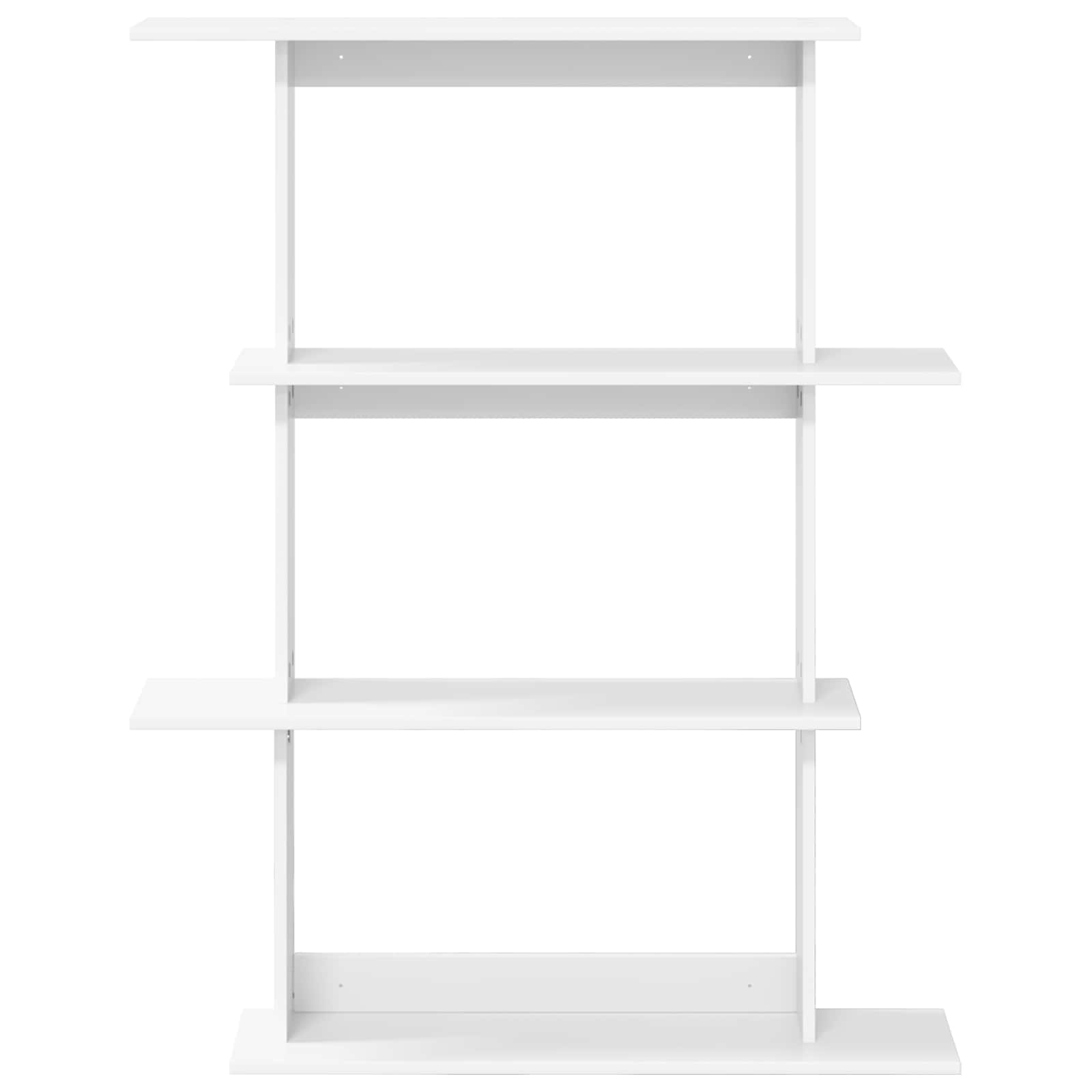 Polica zidna Bijela 100 x 20 x 126 cm Konstruirano drvo