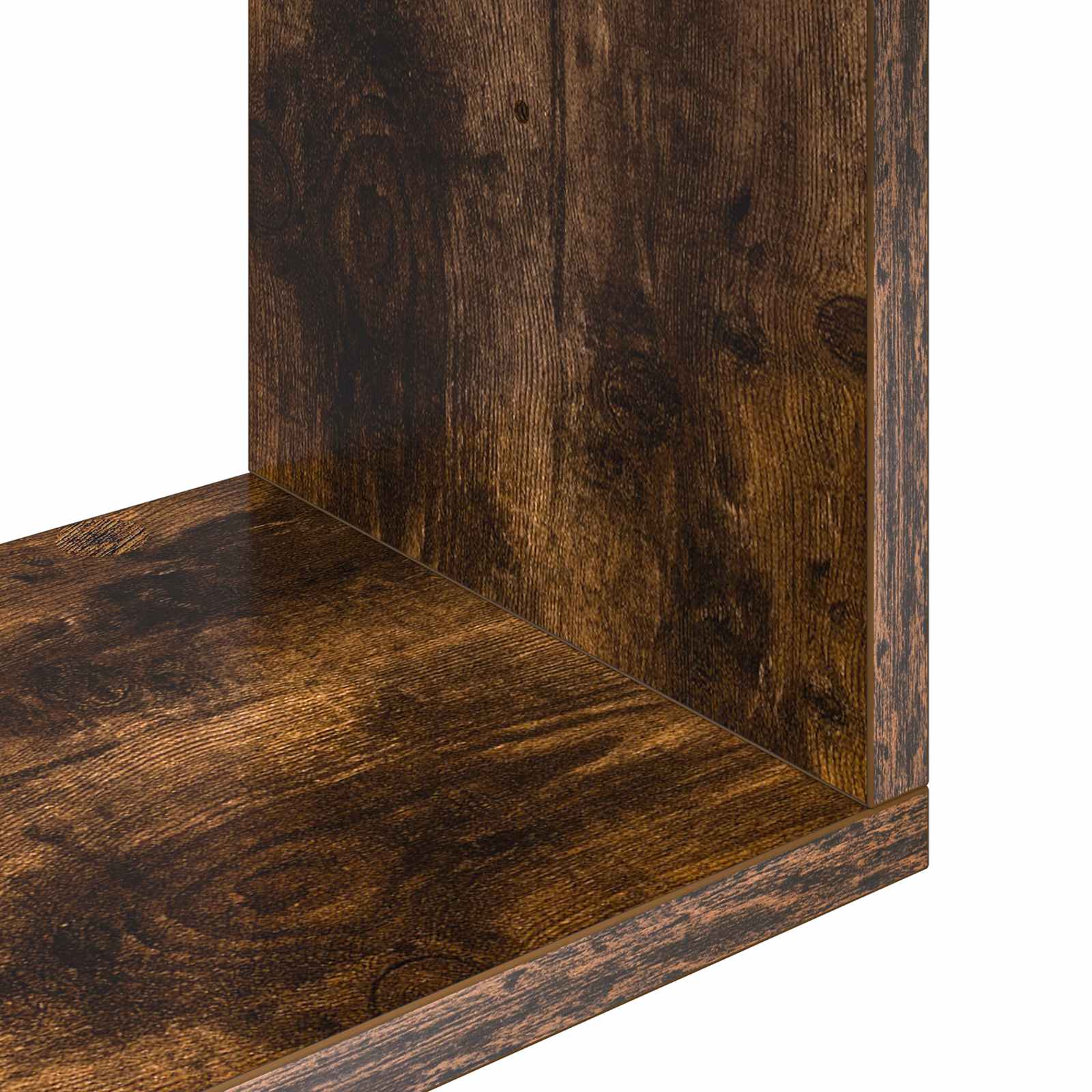 Polica na zidu Zidna montaža Smeđa 32 x 21 x 107 cm