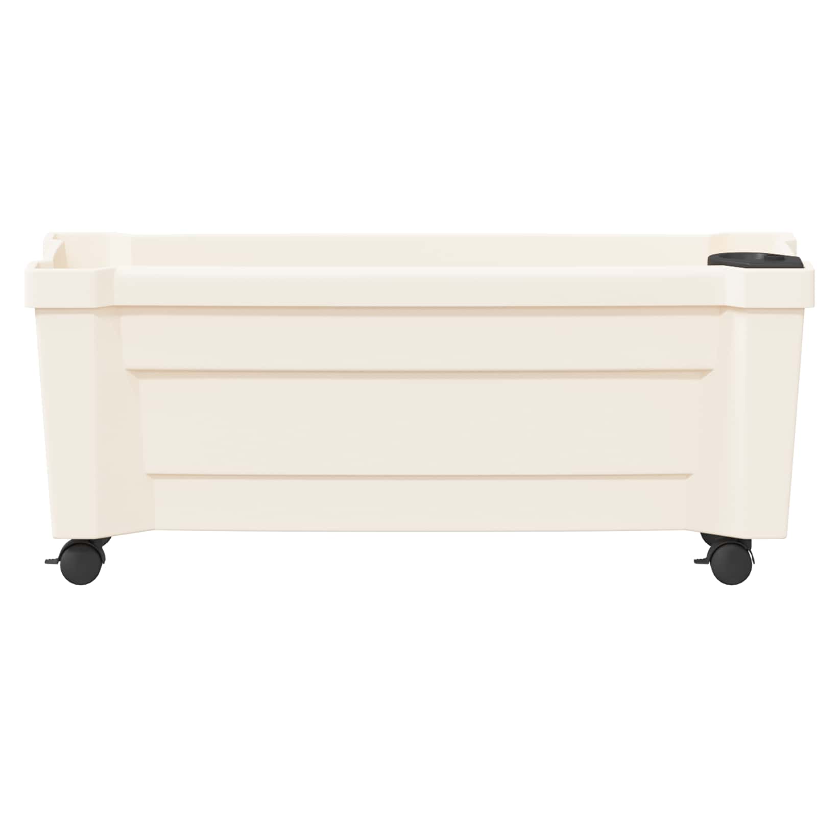 Calypso saksija s kotačima Bijela 79 x 35 x 33 cm PP