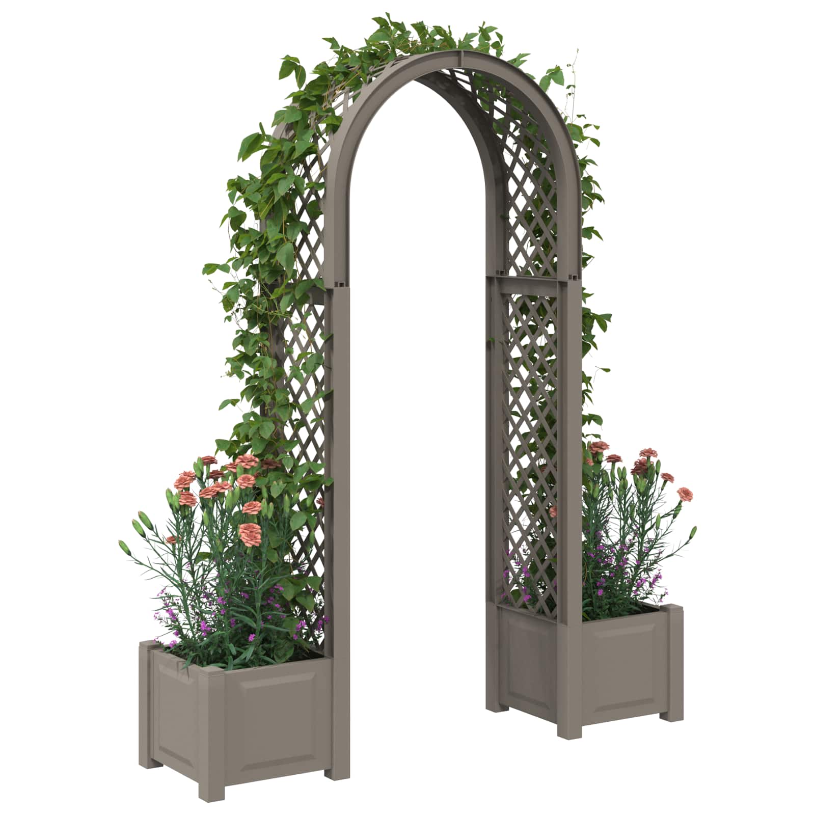 Roza arh s saksijom Siva 168,5 x 43 x 207 cm PP