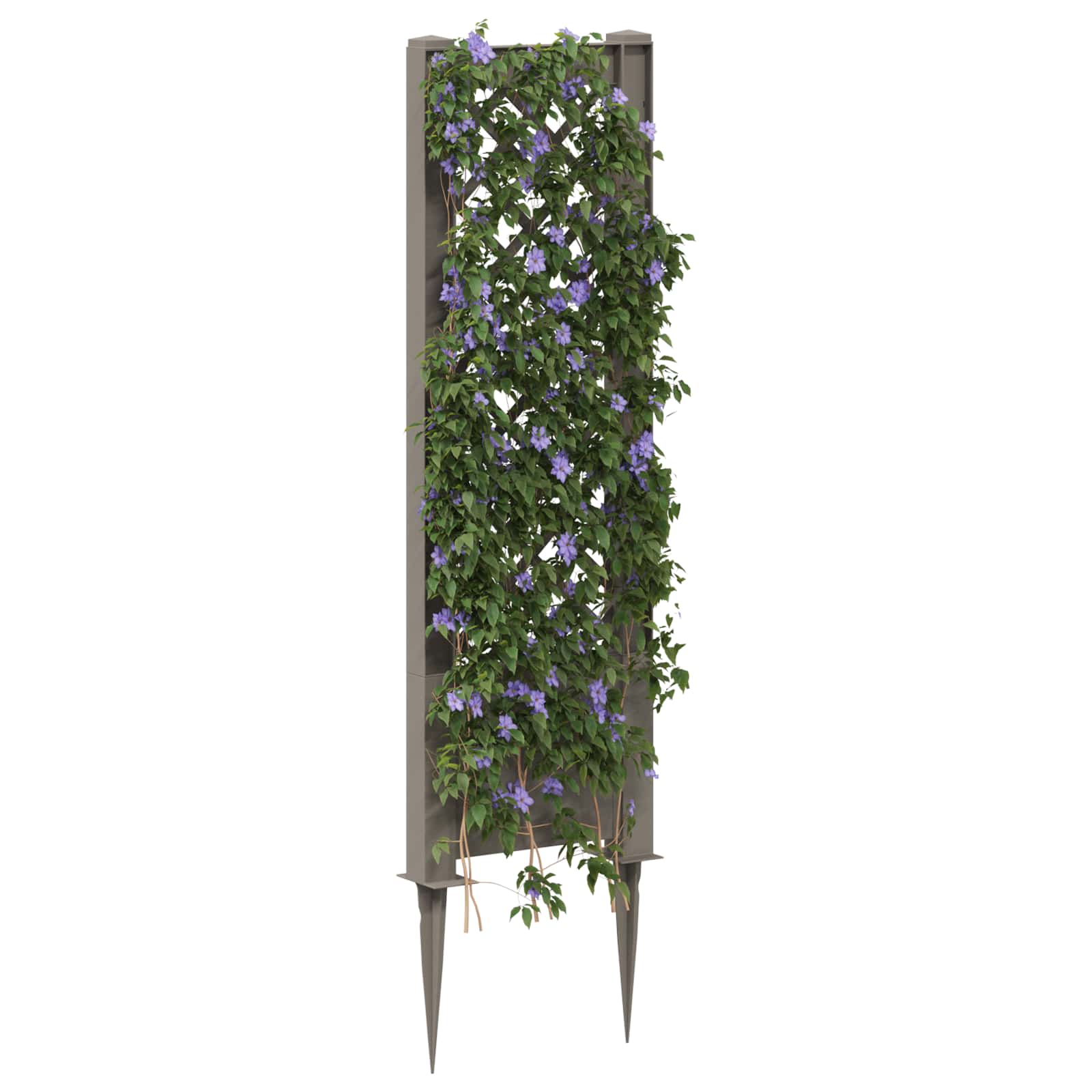 Rešetka s bodljom Siva 43 x 6 x 165 cm PP