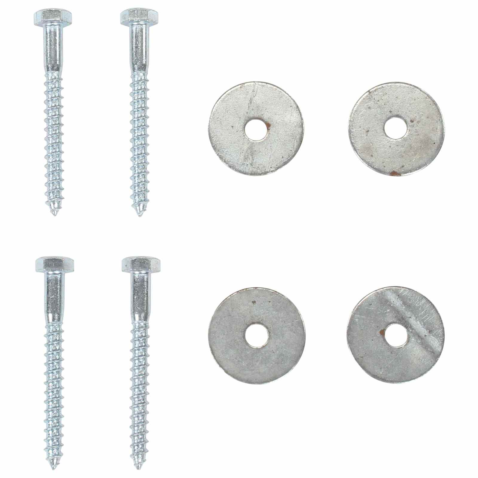 Zemaljska sidra 4 pcs Srebrna Ø10 x 60 cm Galvanizirani metal