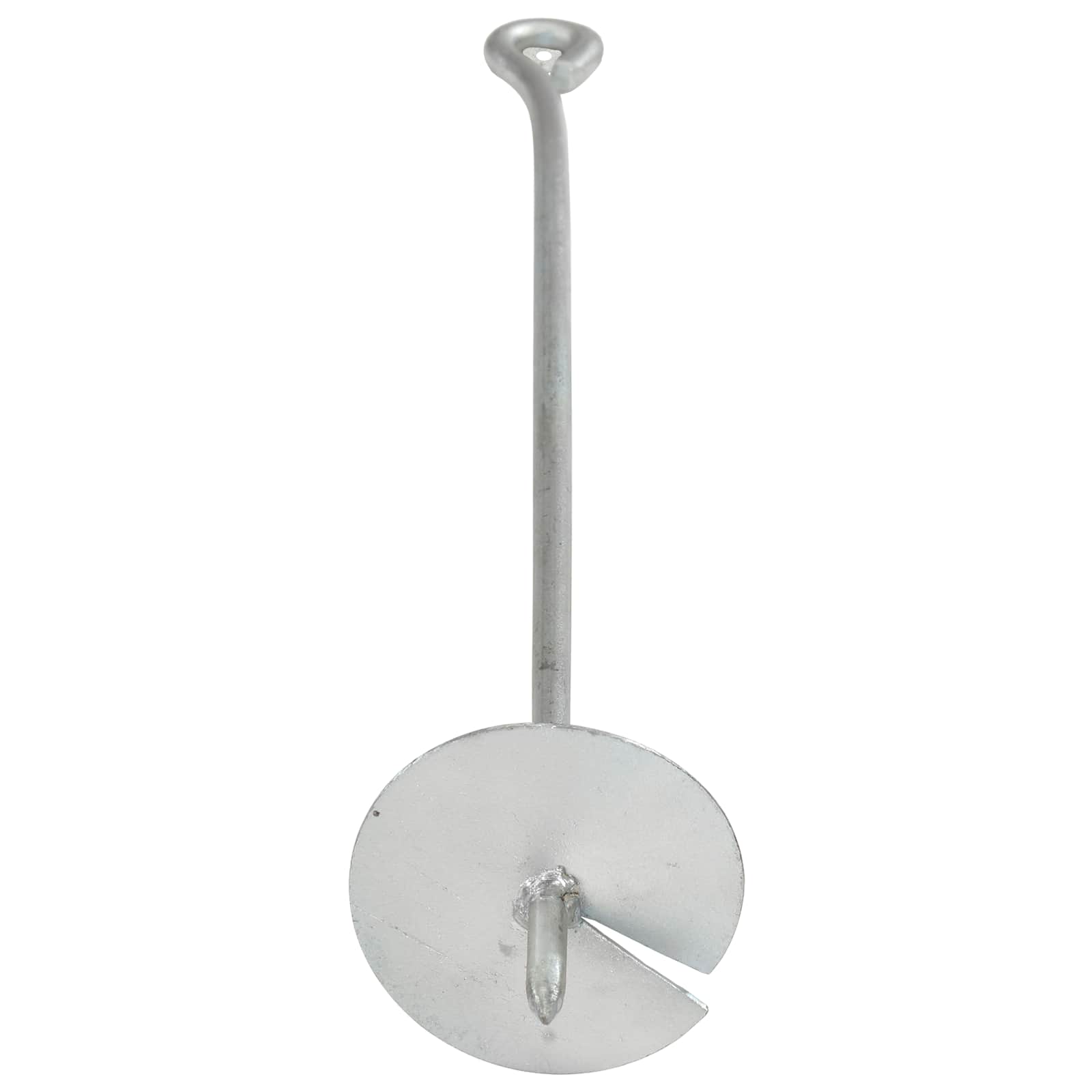 Zemaljska sidra 4 pcs Srebrna Ø10 x 60 cm Galvanizirani metal