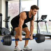 2-u-1 set bućica 40kg Crna i Plava Cement i pijesak od željeza