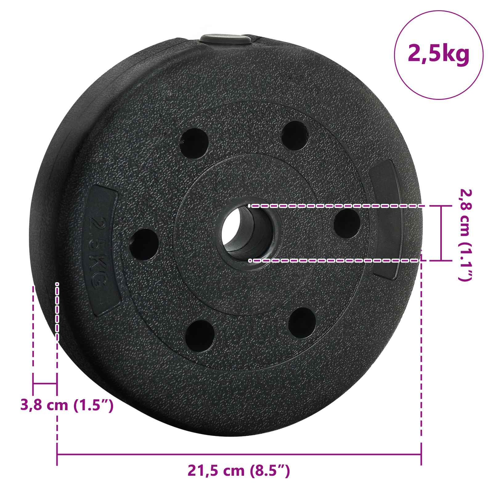 4-u-1 set bućica 40kg Crna i Plava Cement i pijesak od željeza