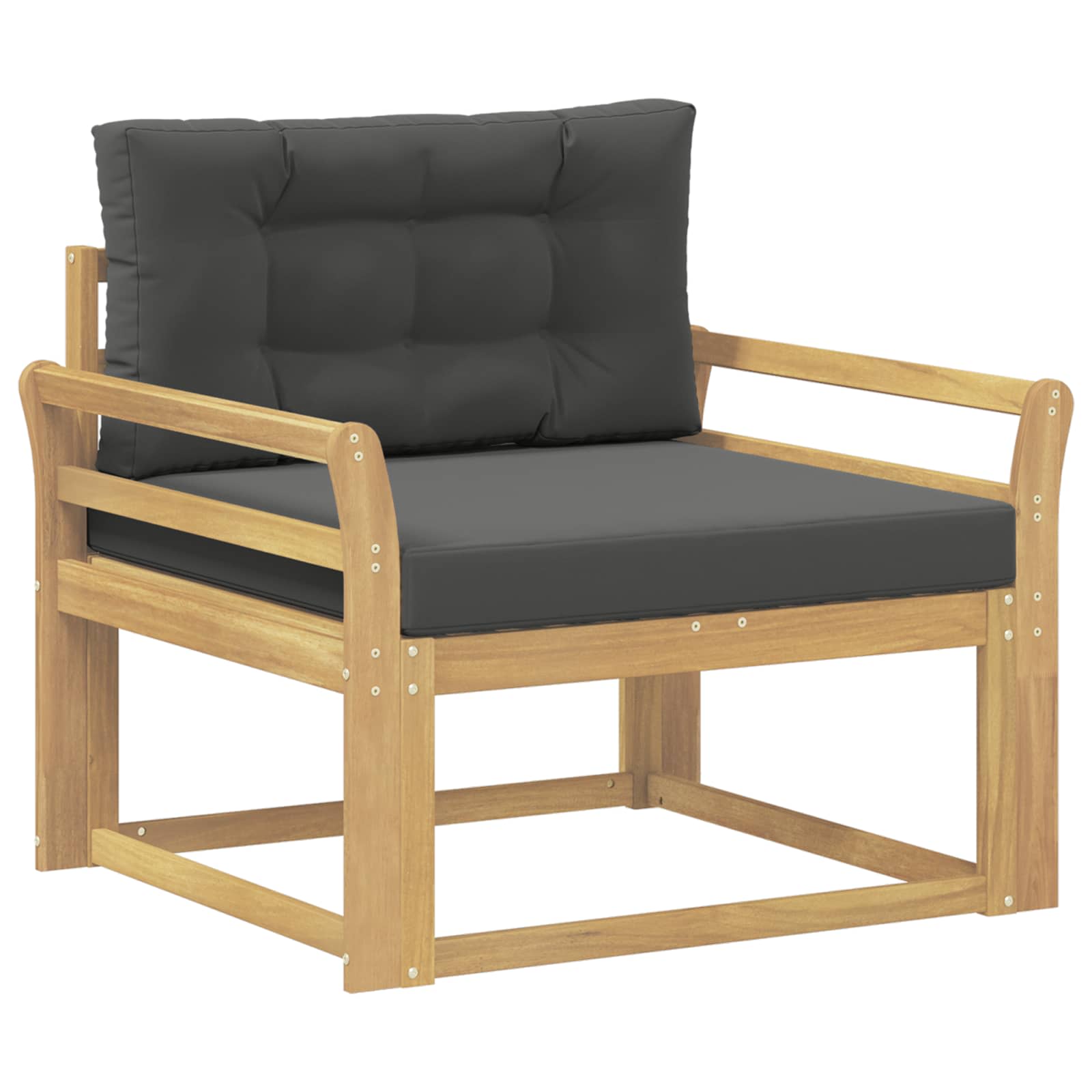 Srednja sofa za van Poliester Bijela