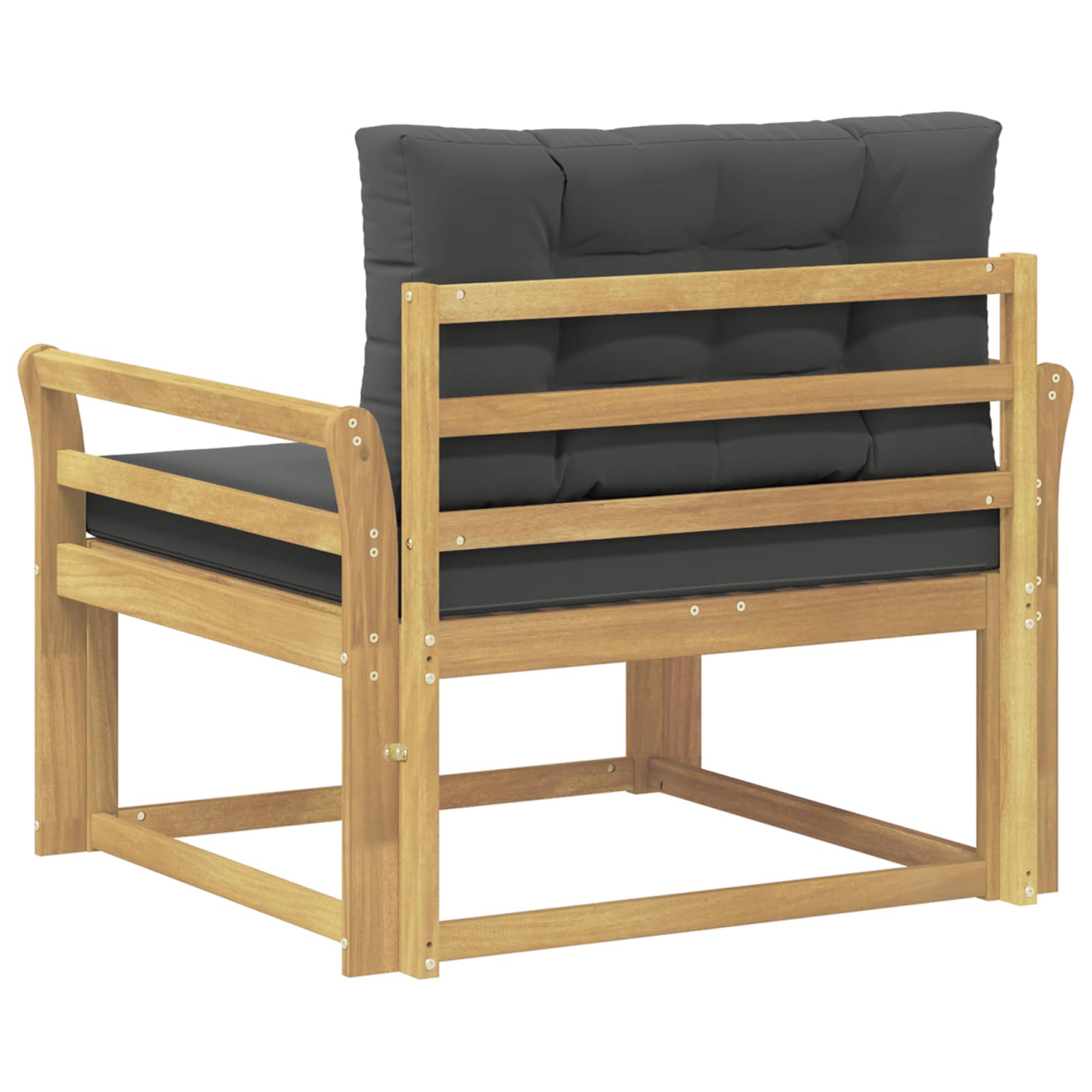 Srednja sofa za van Poliester Bijela