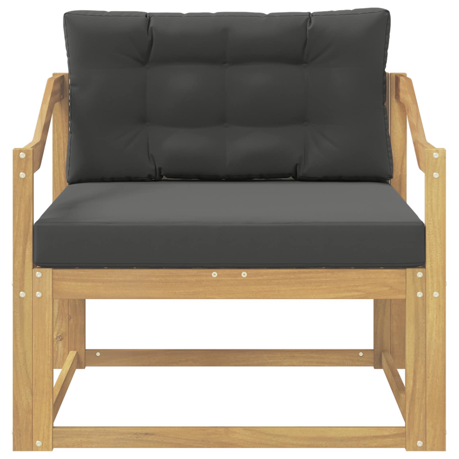 Srednja sofa za van Poliester Bijela