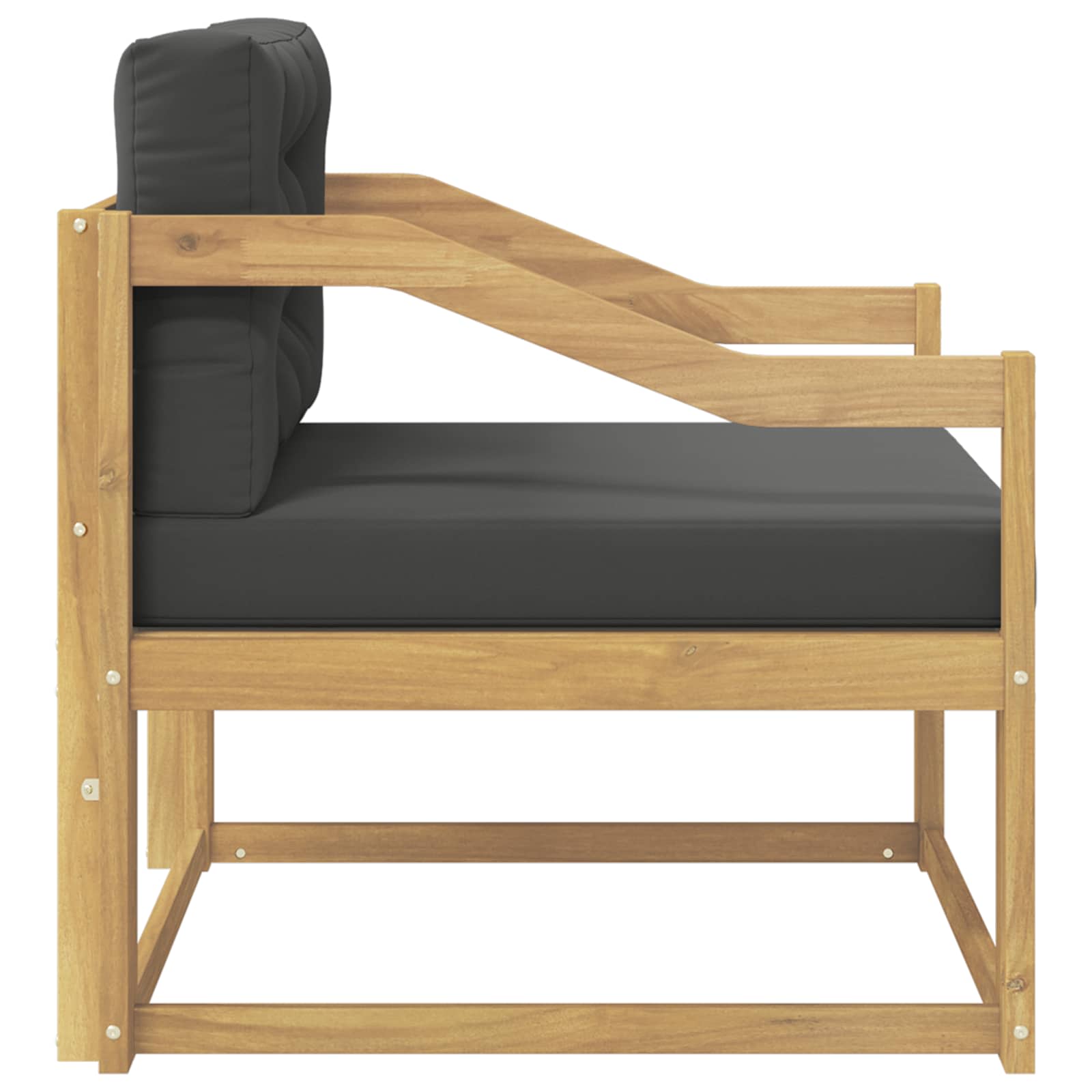 Srednja sofa za van Poliester Bijela