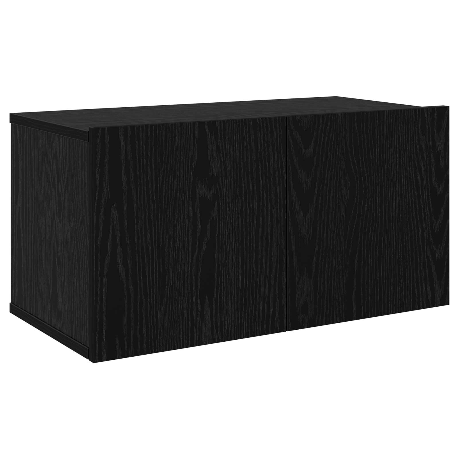 Set TV komoda 6 pcs 60 x 30 x 30 cm Crni hrast