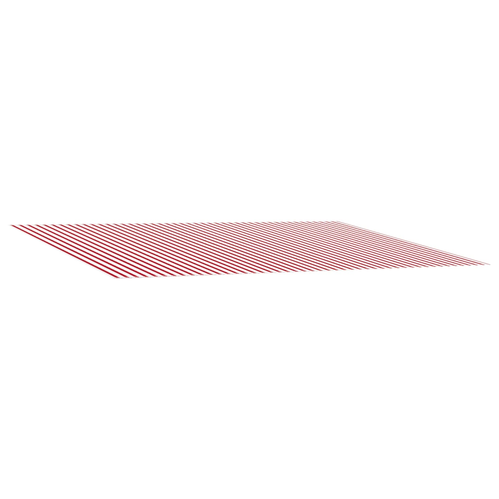Zamjensko platno za tendu Crvena i bijela 400 × 300 cm