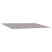 Zamjensko platno za tendu Svjetlosiva 400 × 350 cm Poliester