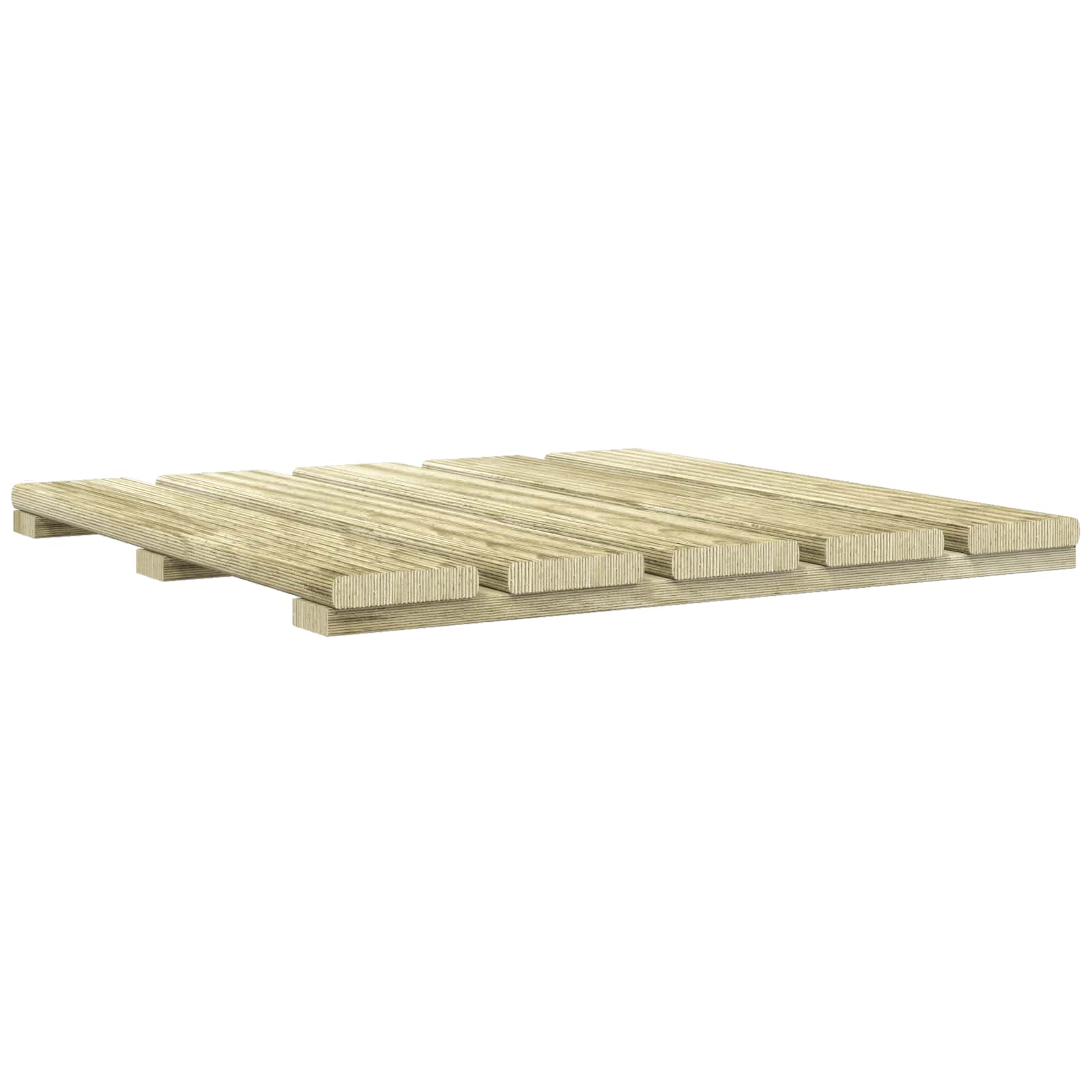 Pločice za decking 24 pcs Zelena 50 x 50 cm