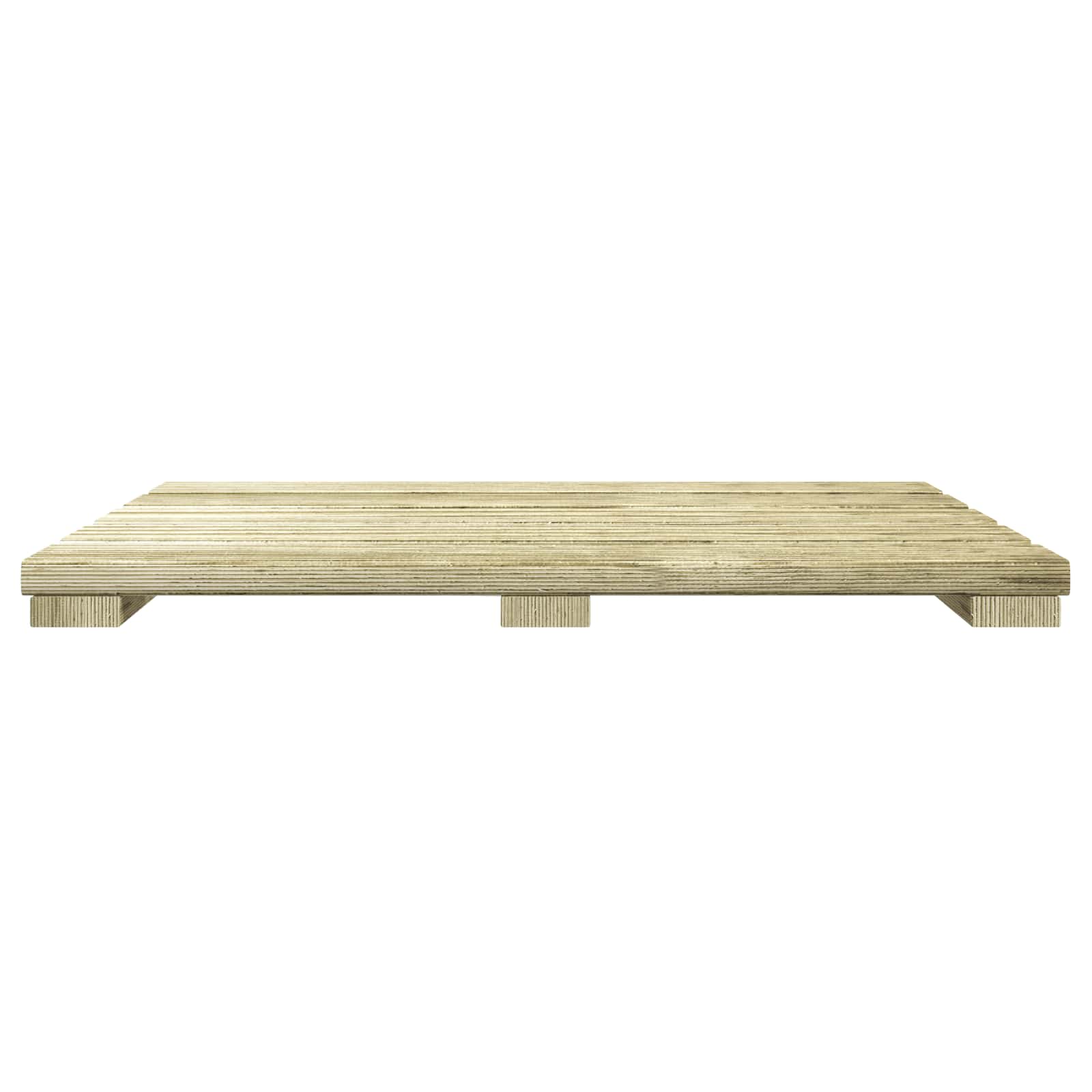 Pločice za decking 24 pcs Zelena 50 x 50 cm