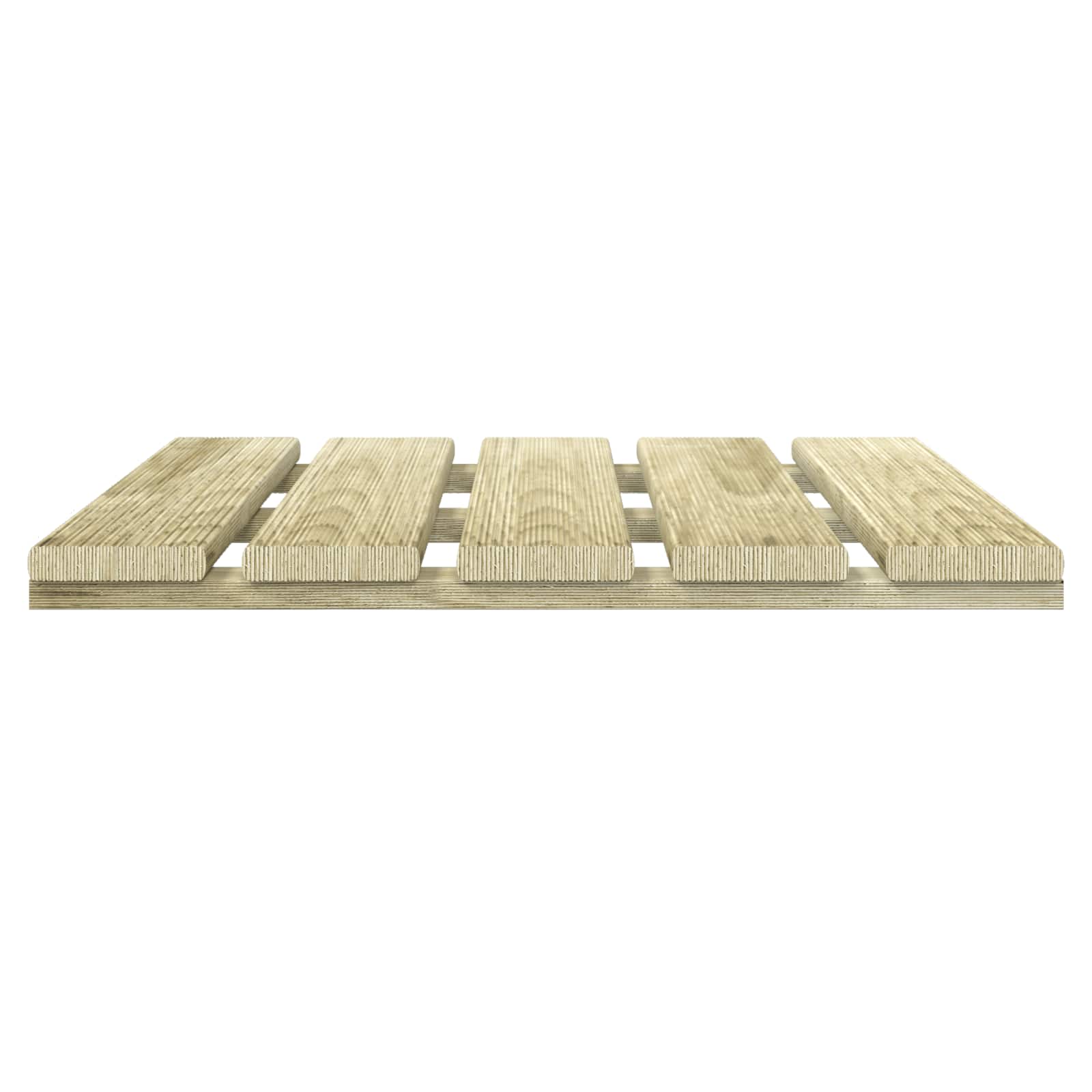 Pločice za decking 30 pcs Zelena 50 x 50 cm