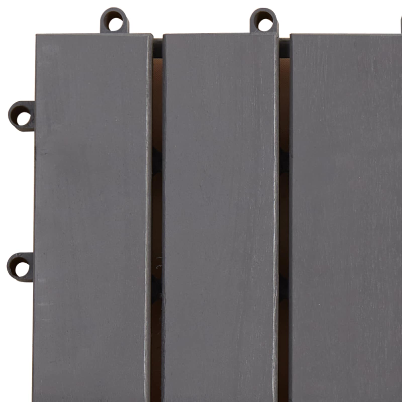Pločice za decking 30 pcs Siva 30 x 30 cm Acacijsko drvo