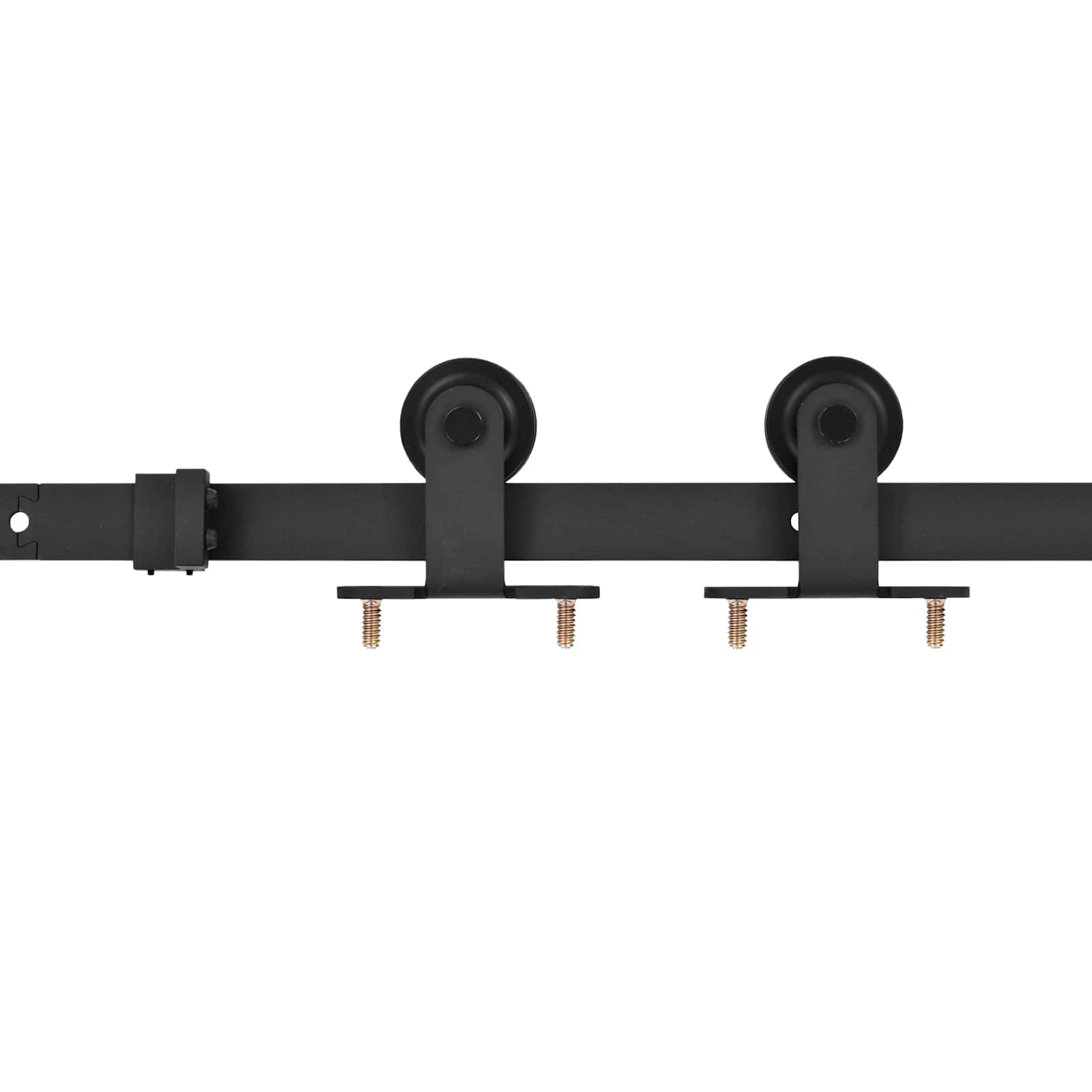 Klizna vrata 2 pcs Prirodna i crna Masivna borovina