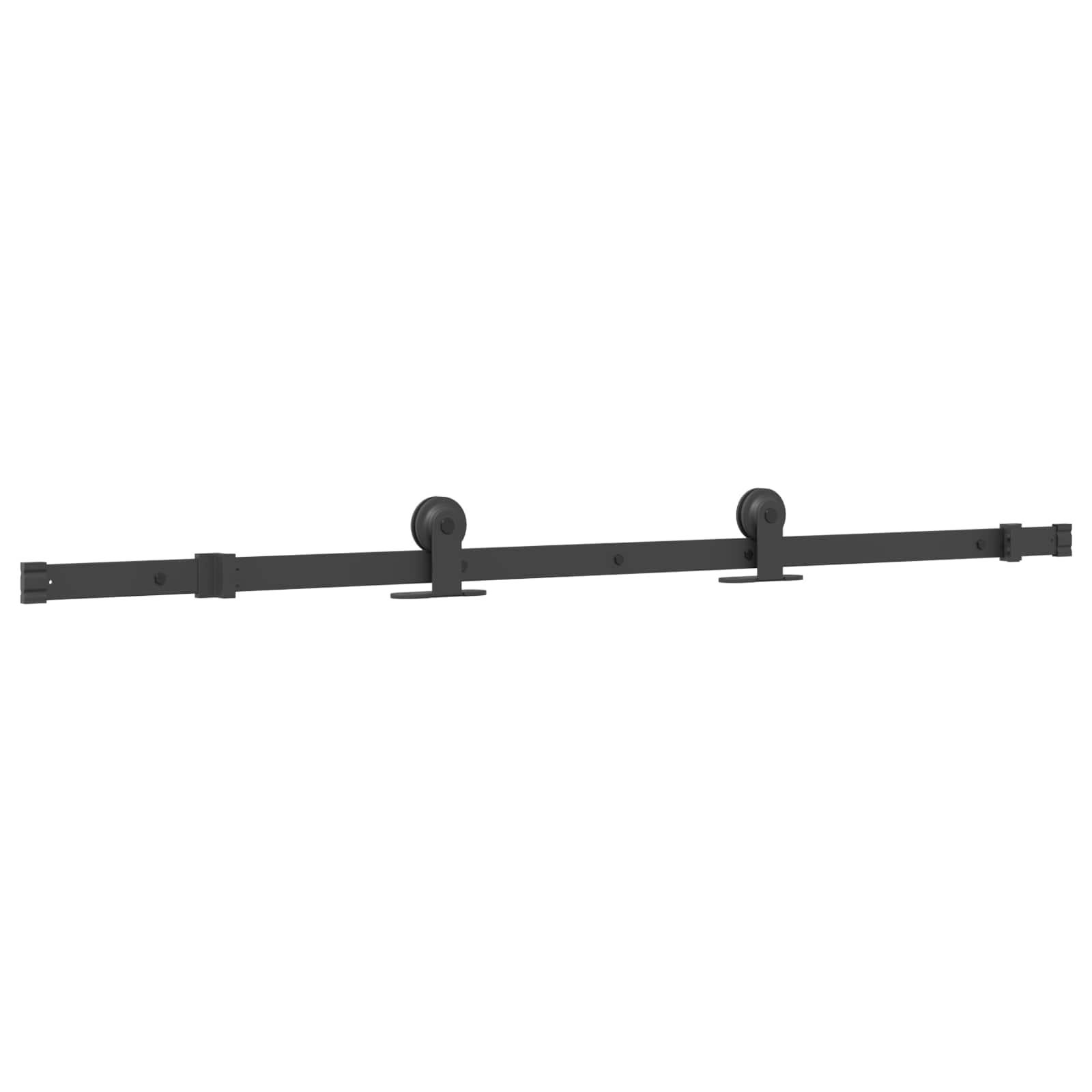 Klizna vrata NARVIK Prirodna i crna 85 x 210 cm (152,5 cm)