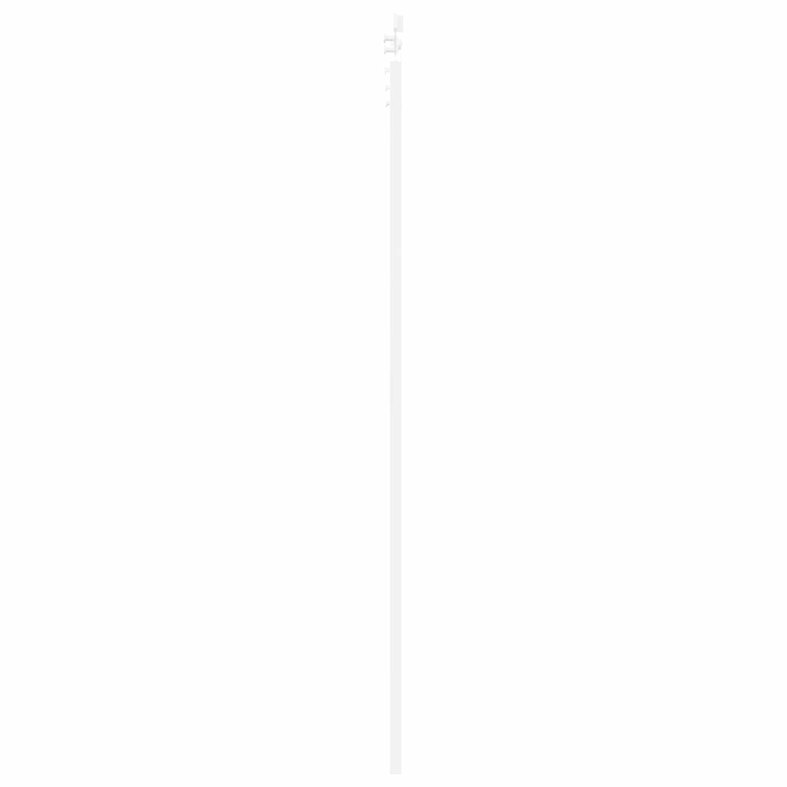 Klizna vrata Bijela 83 x 232 cm Masivna borovina