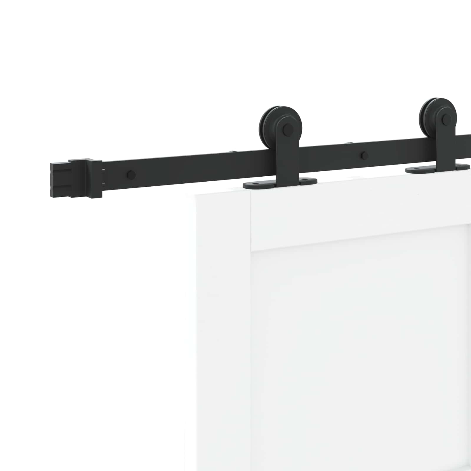 Klizna vrata ORKDAL Bijela 83 x 202 cm Masivna borovina