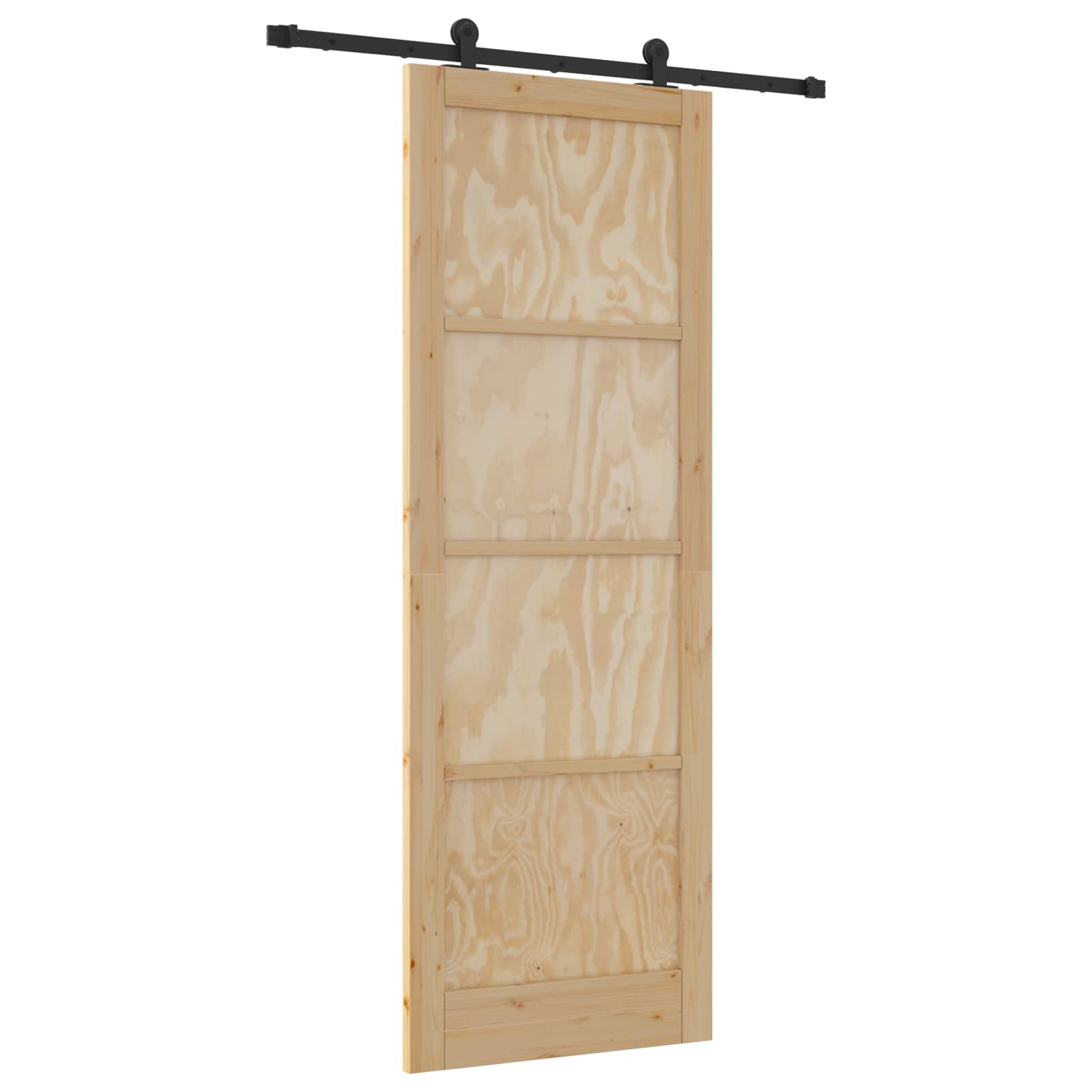 Klizna vrata ORKDAL Prirodna 83 x 232 cm Masivna borovina