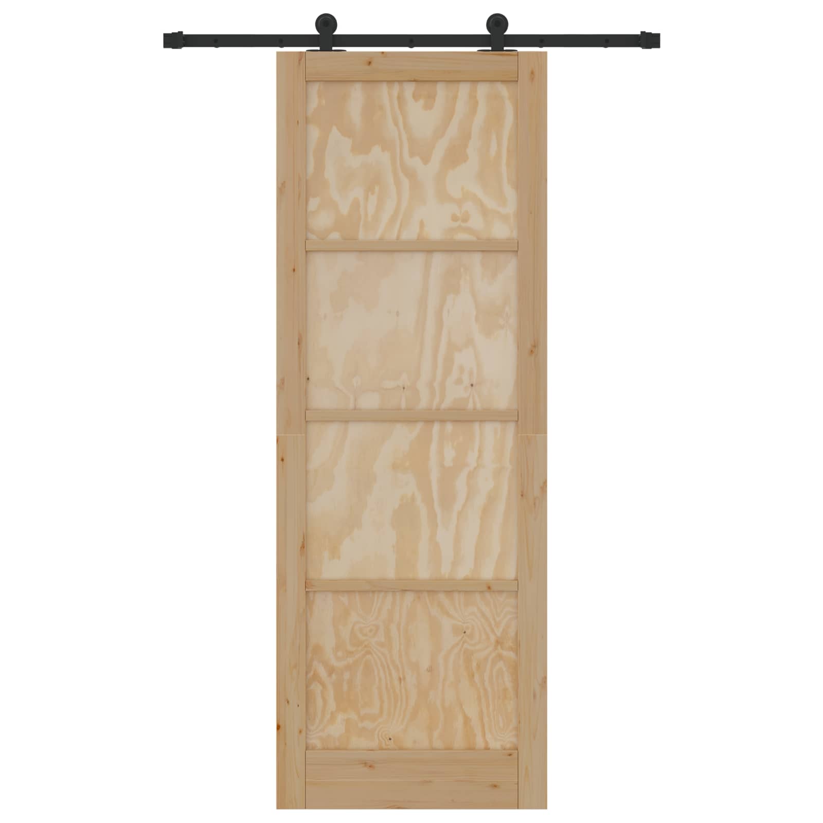 Klizna vrata ORKDAL Prirodna 83 x 232 cm Masivna borovina
