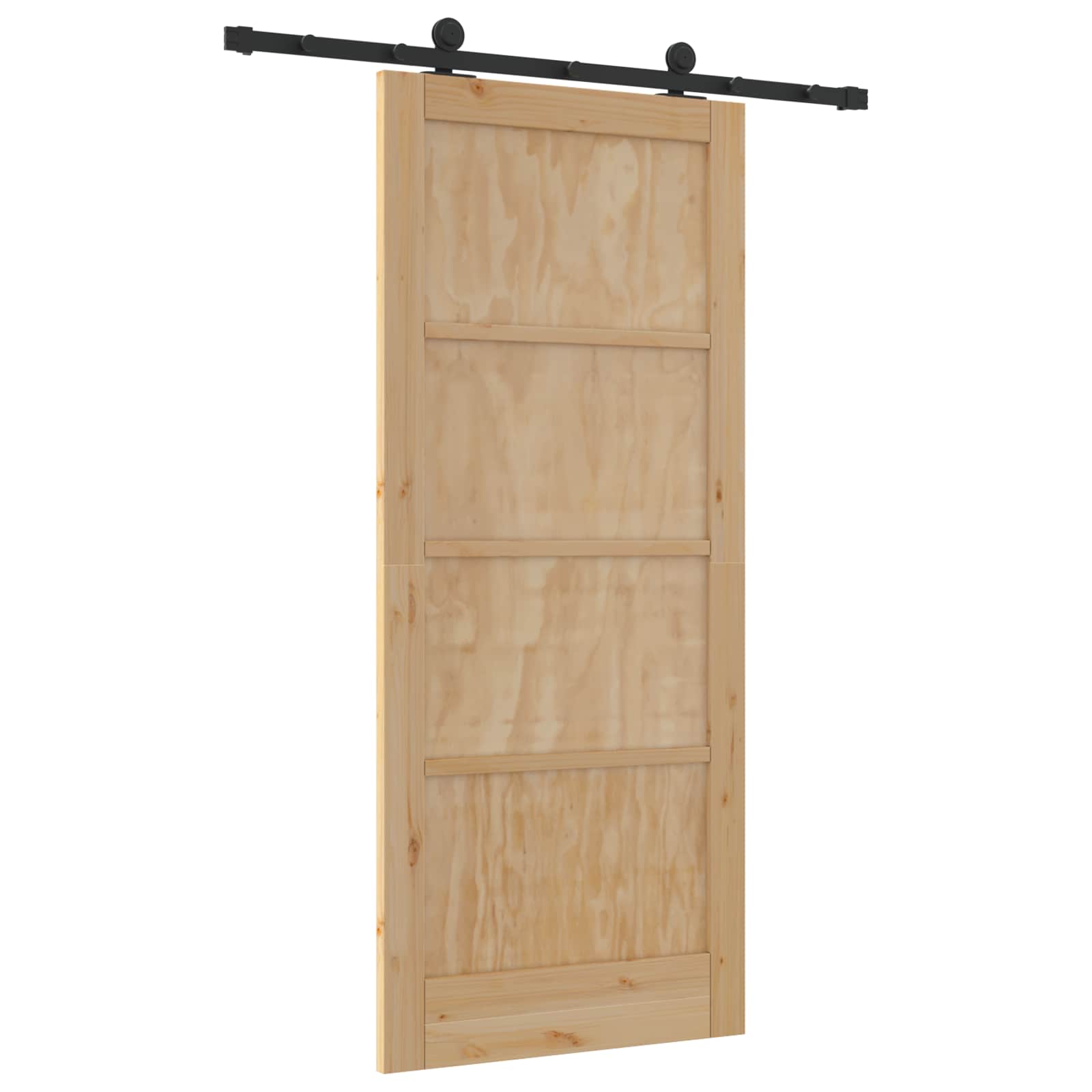 Klizna vrata ORKDAL Prirodna 86 x 198,5 cm Masivna borovina
