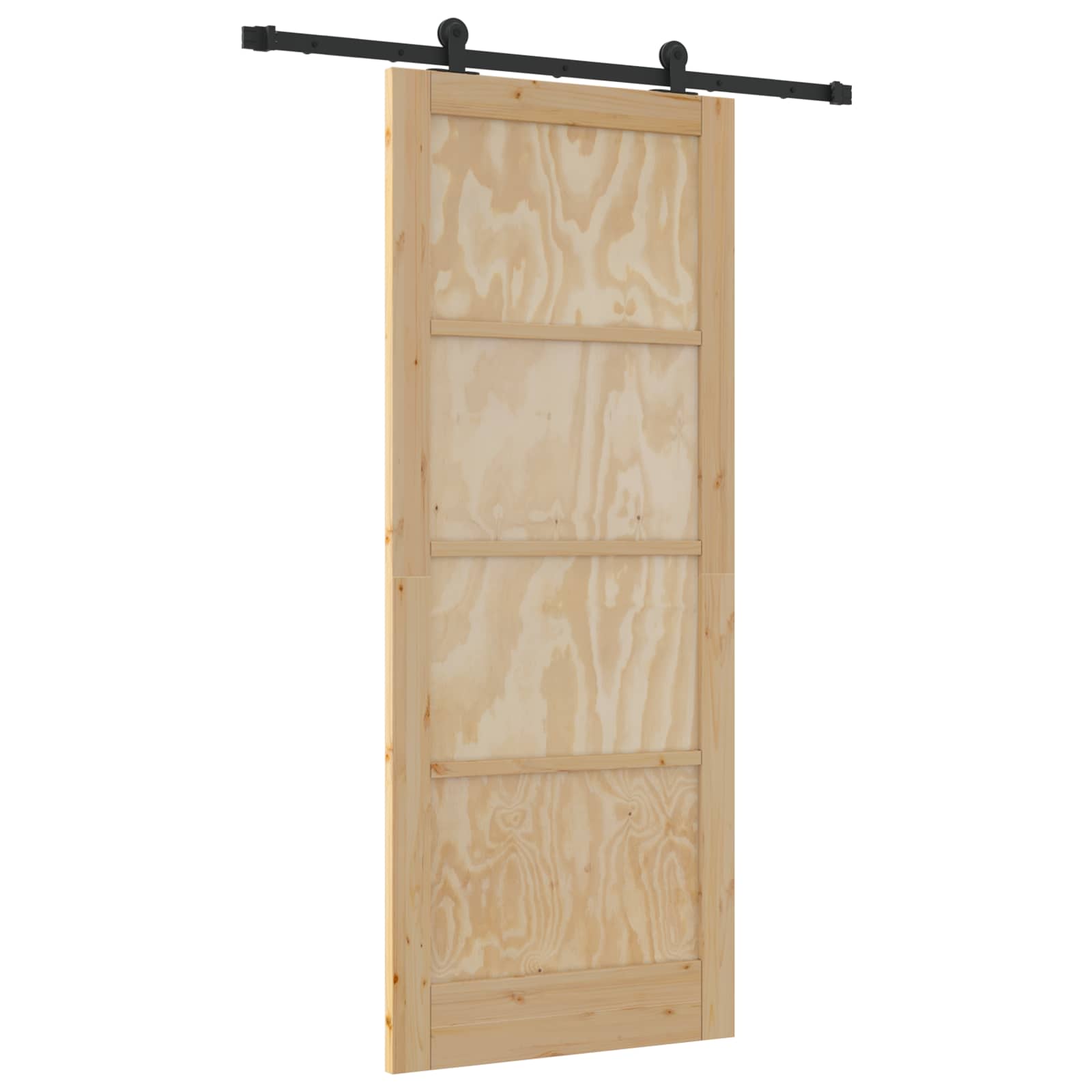Klizna vrata ORKDAL Prirodna 86 x 211 cm Masivna borovina