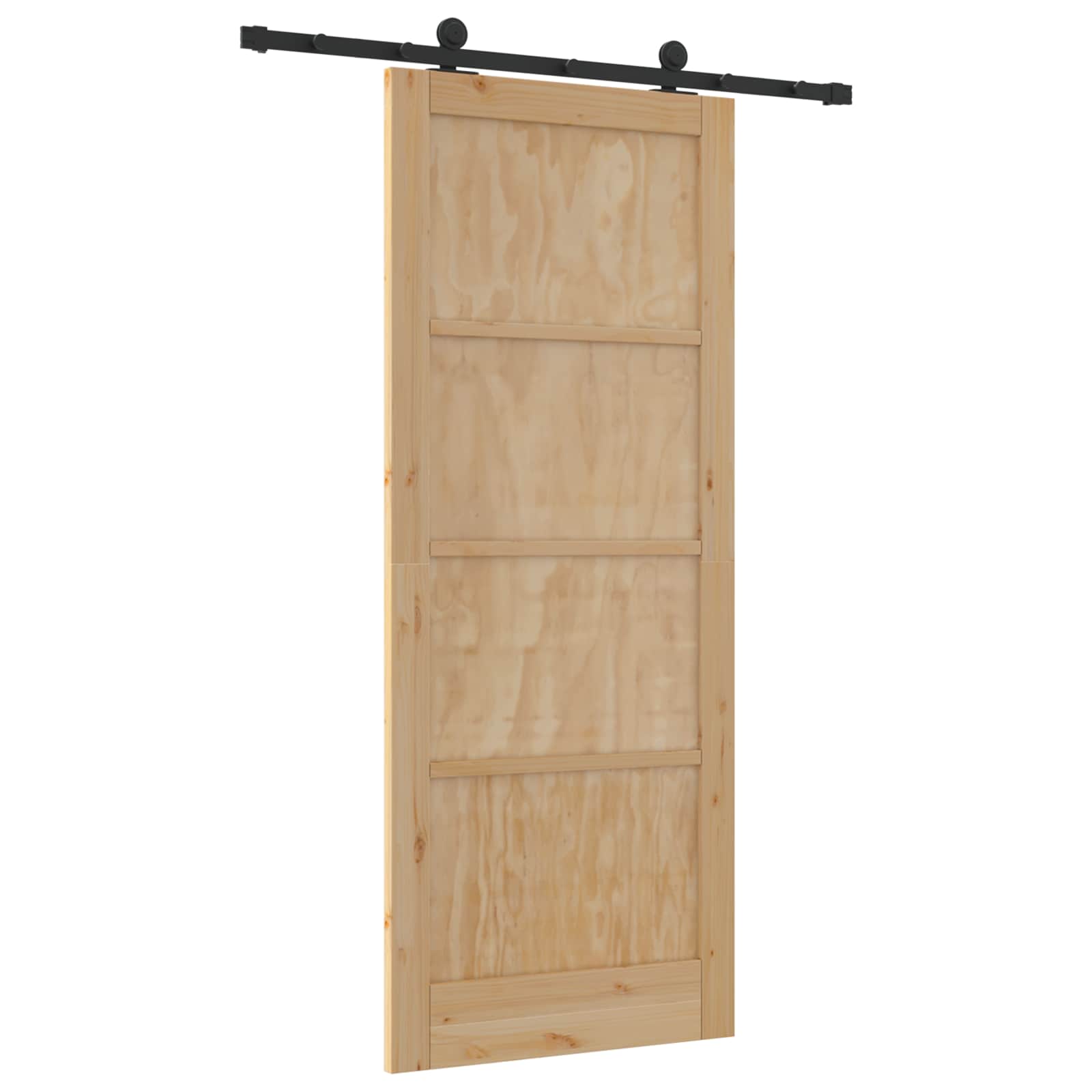 Klizna vrata ORKDAL Prirodna 86 x 211 cm Masivna borovina