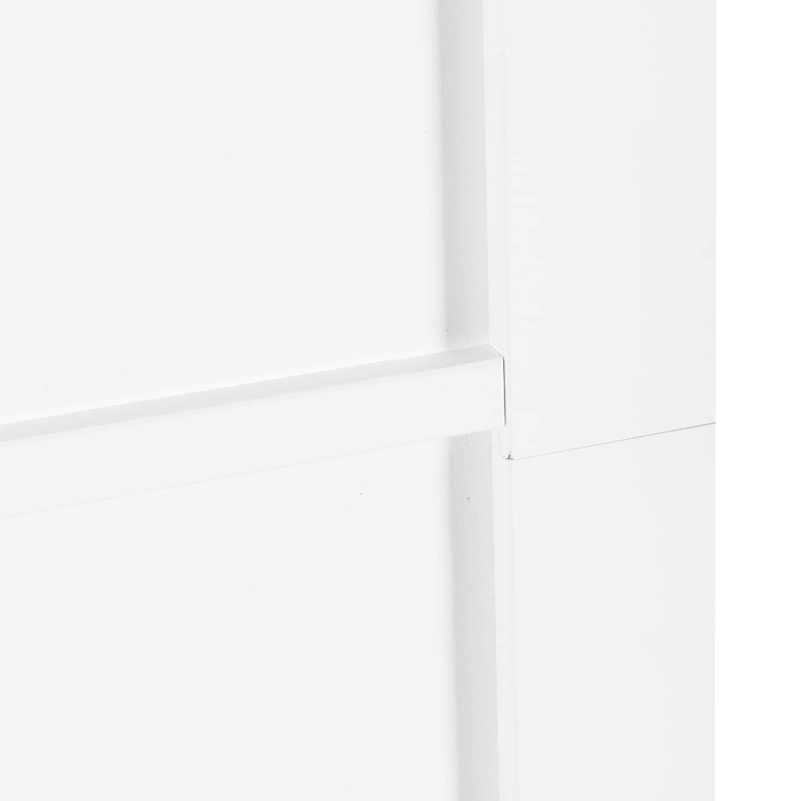 Klizna vrata ORKDAL Bijela 83 x 202 cm Masivna borovina
