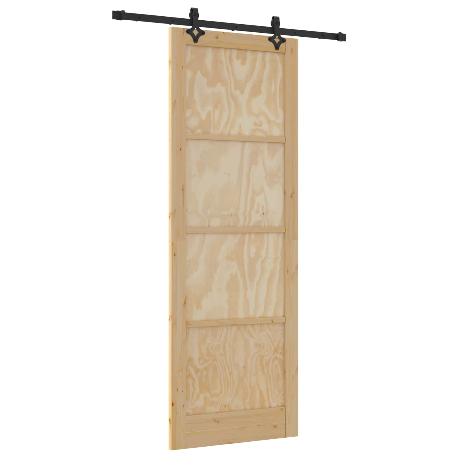 Klizna vrata ORKDAL Prirodna 83 x 232 cm Masivna borovina