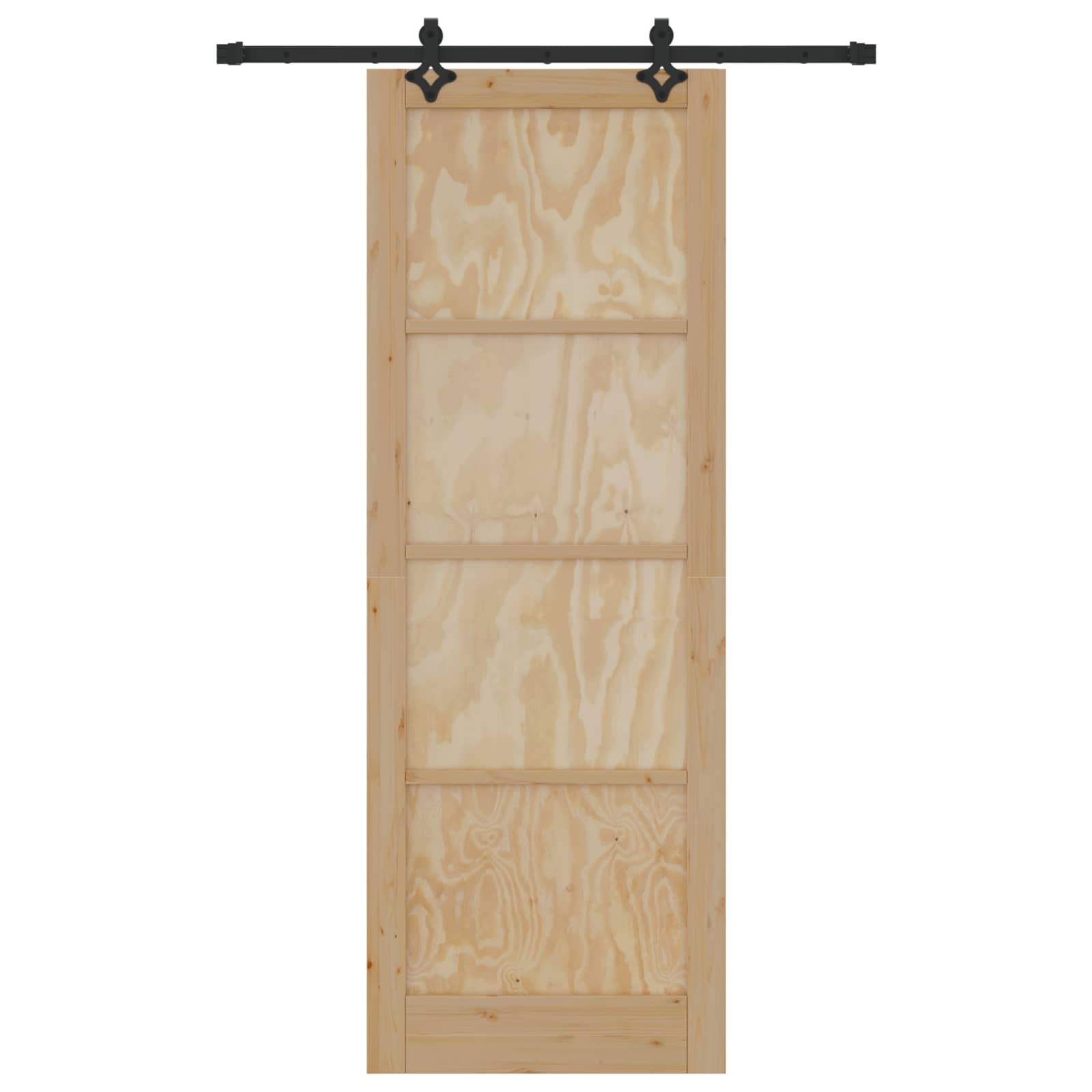 Klizna vrata ORKDAL Prirodna 83 x 232 cm Masivna borovina