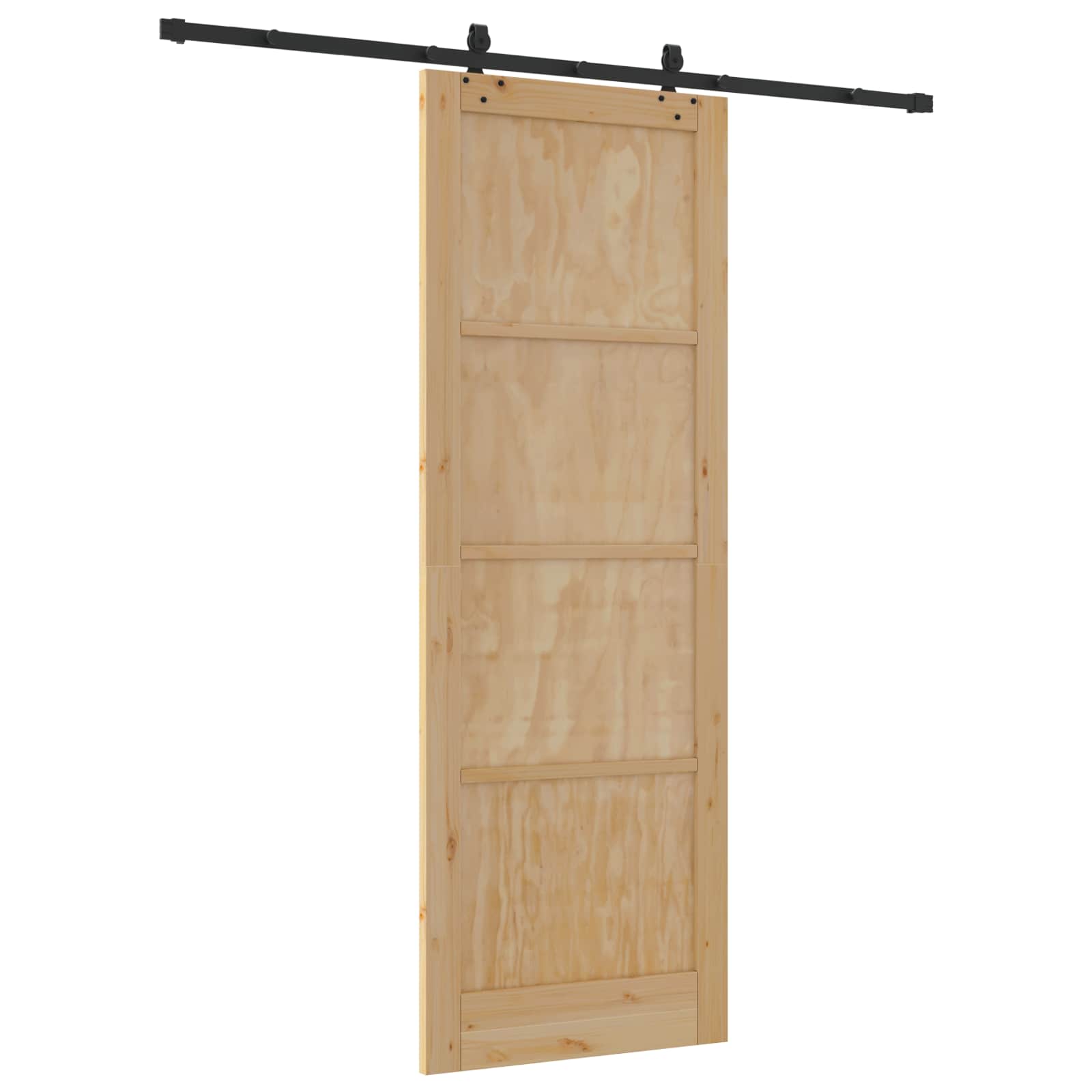 Klizna vrata ORKDAL Prirodna 83 x 232 cm Masivna borovina