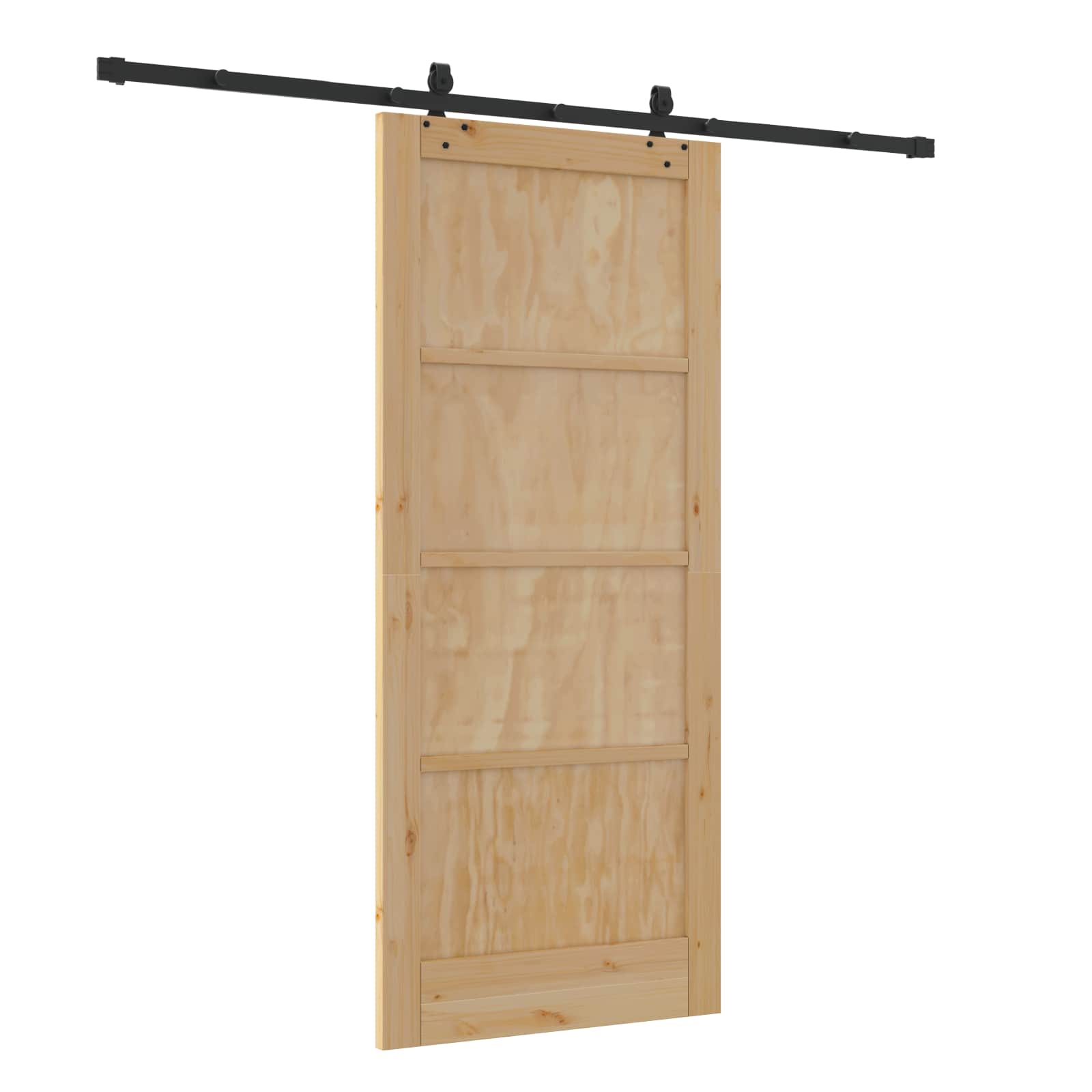 Klizna vrata ORKDAL Prirodna 86 x 198,5 cm Masivna borovina