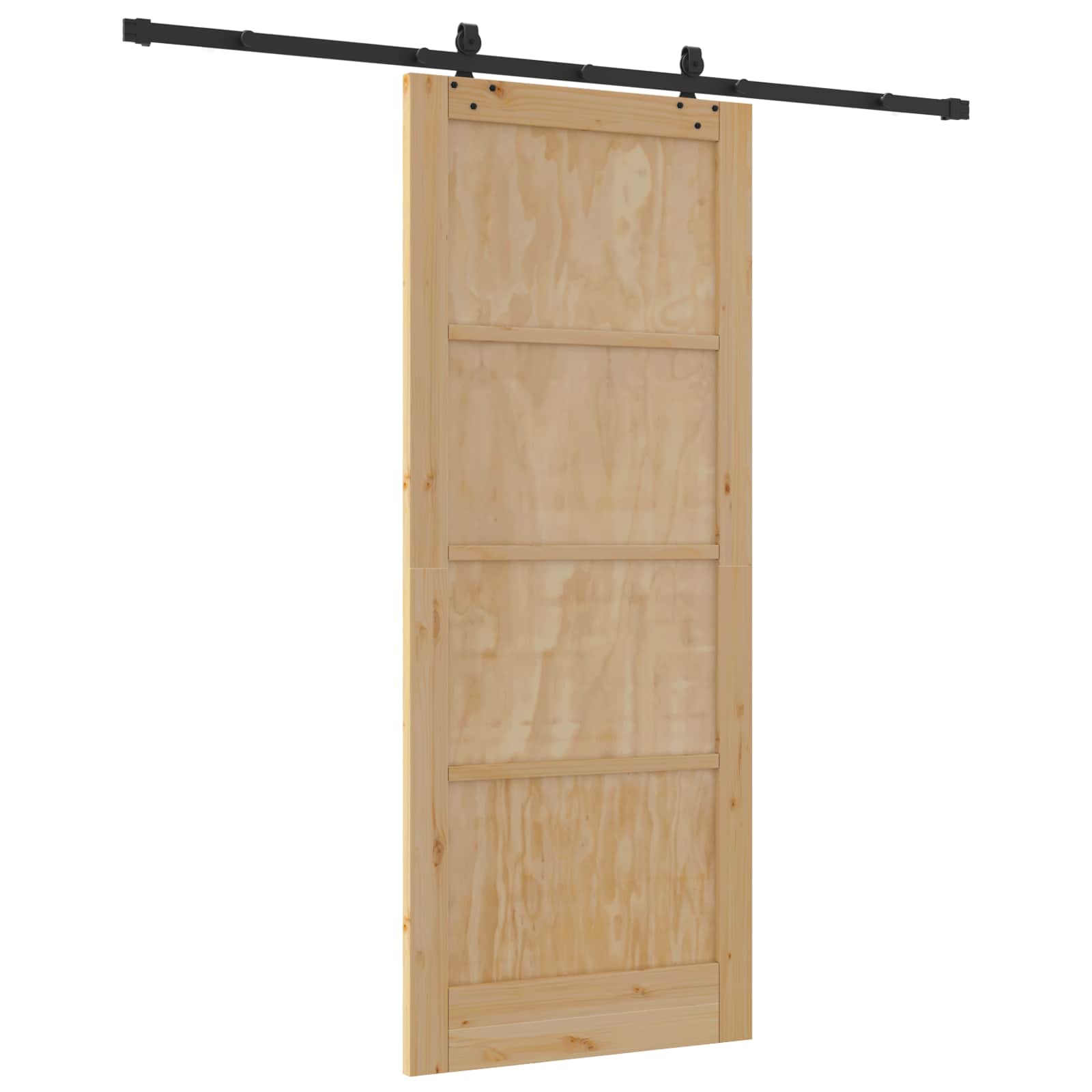 Klizna vrata ORKDAL Prirodna 86 x 211 cm Masivna borovina