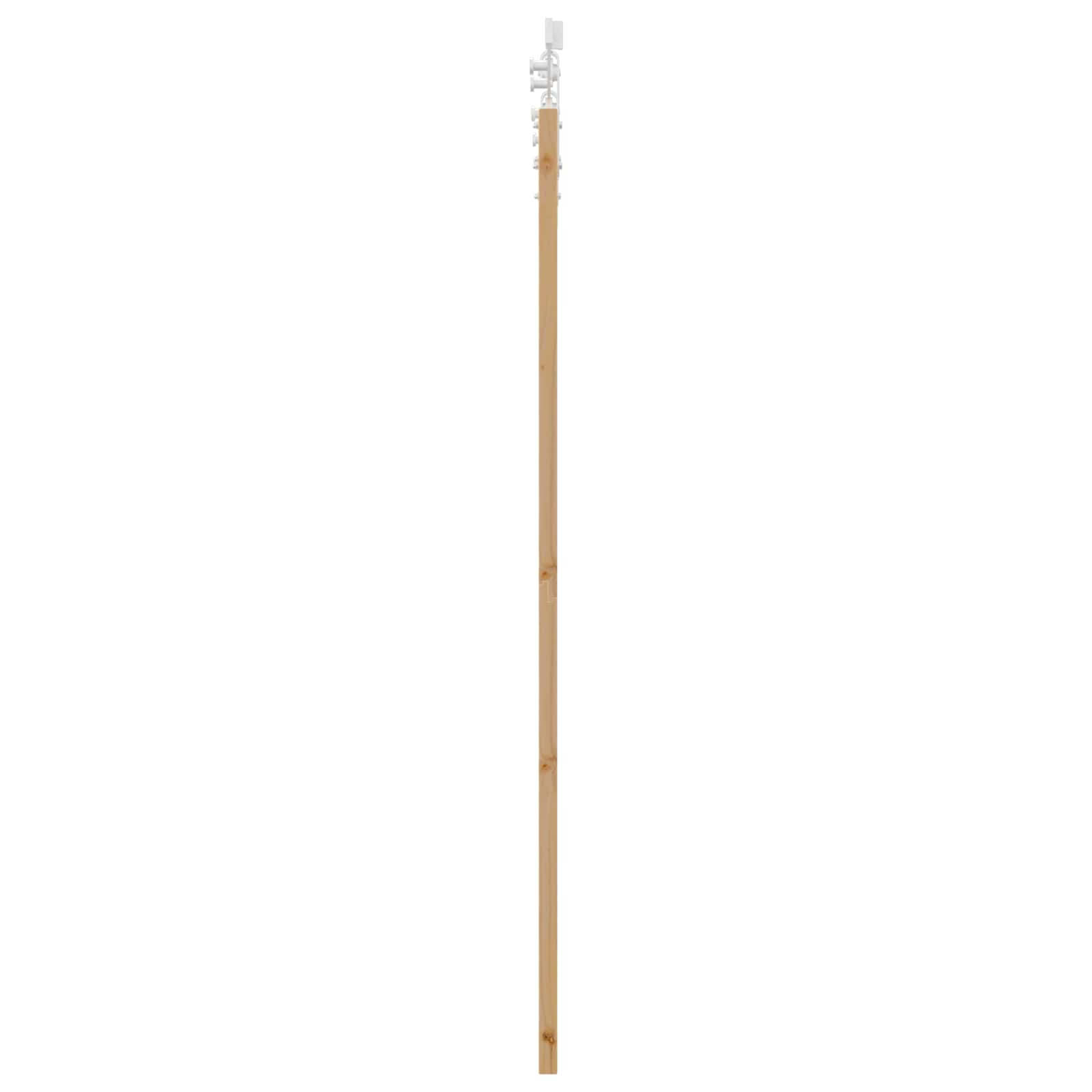 Klizna vrata ORKDAL Prirodna i bijela 61 x 198,5 cm