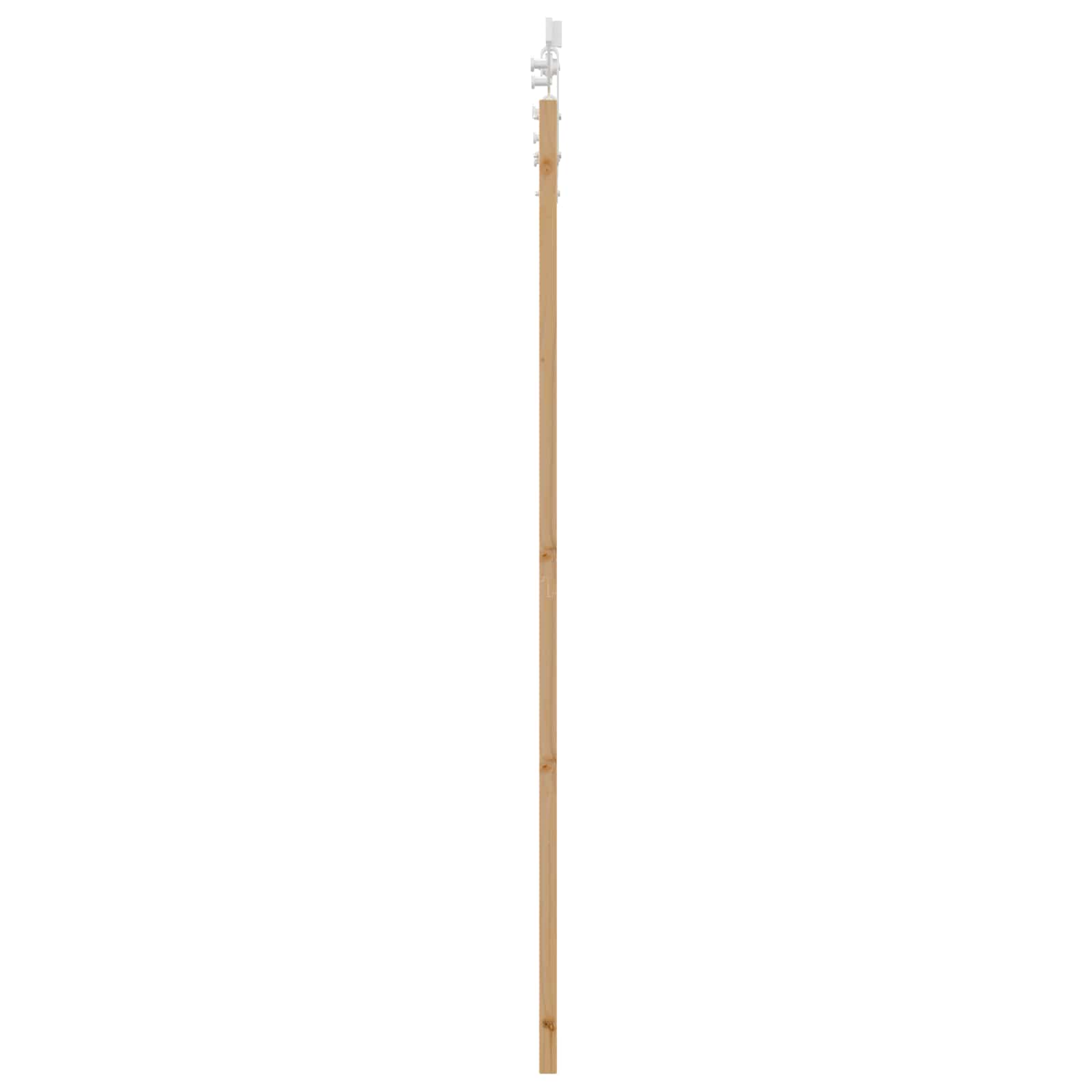 Klizna vrata ORKDAL Prirodna i bijela 73,5 x 211 cm