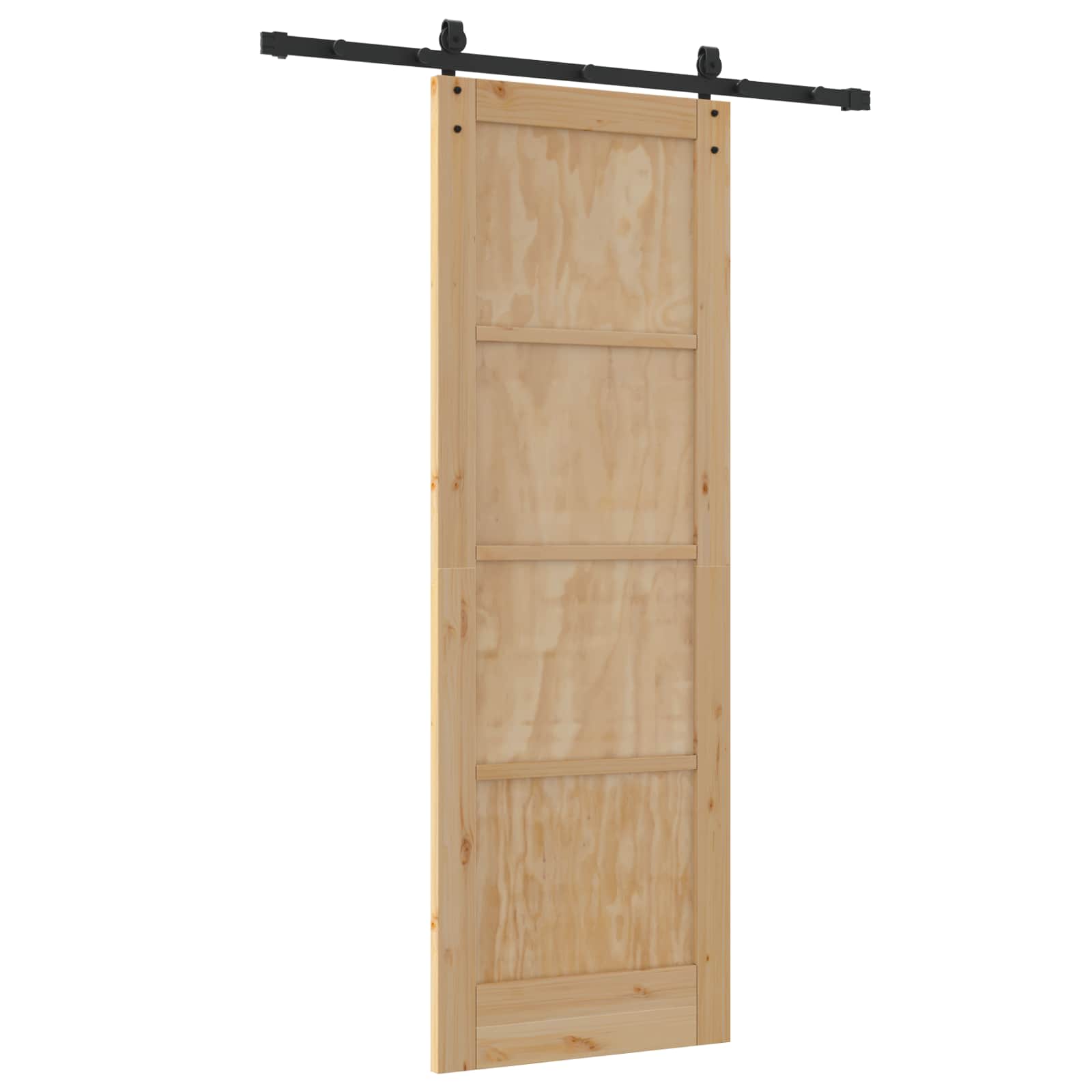 Klizna vrata ORKDAL Prirodna 73,5 x 211 cm Masivna borovina