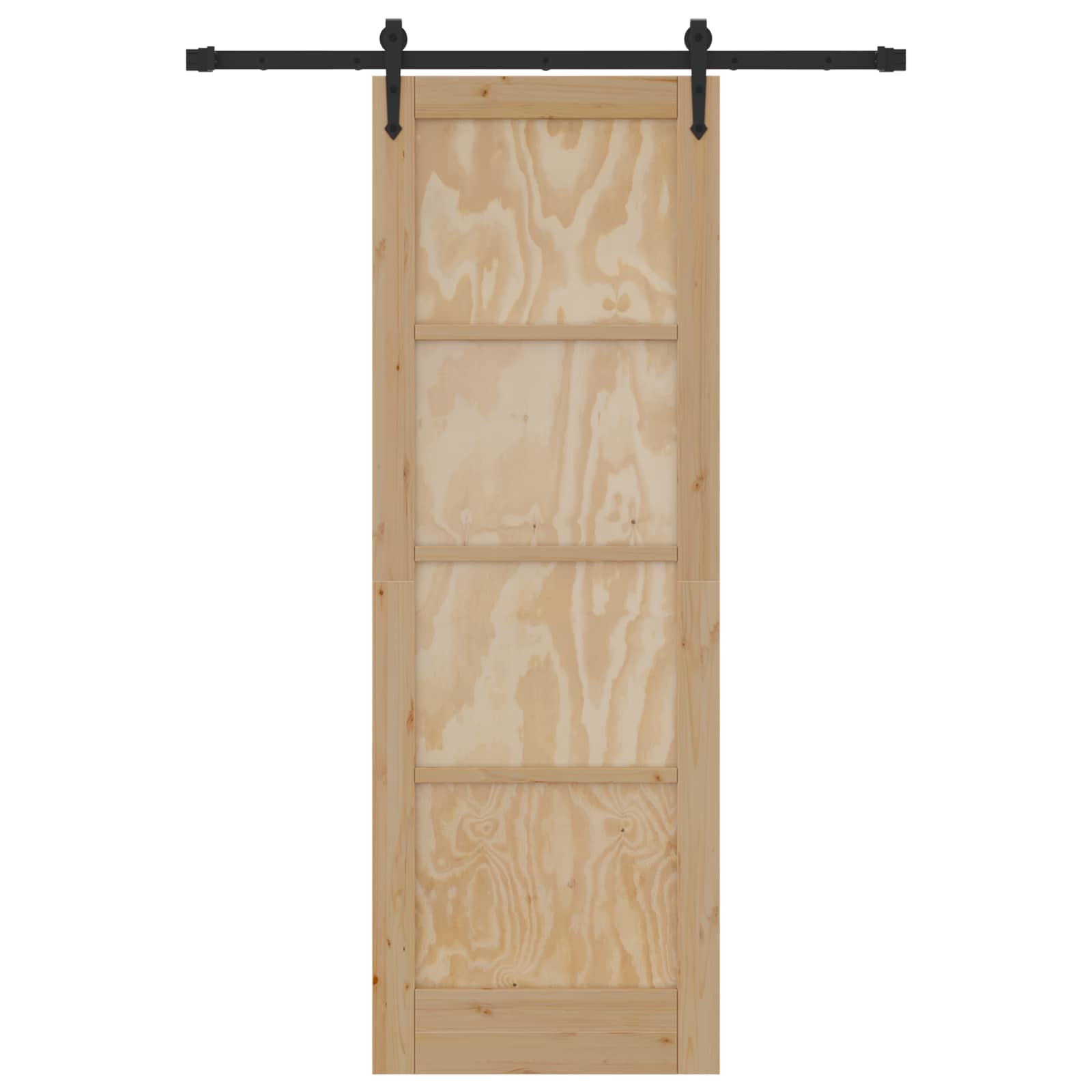 Klizna vrata ORKDAL Prirodna 73,5 x 211 cm Masivna borovina