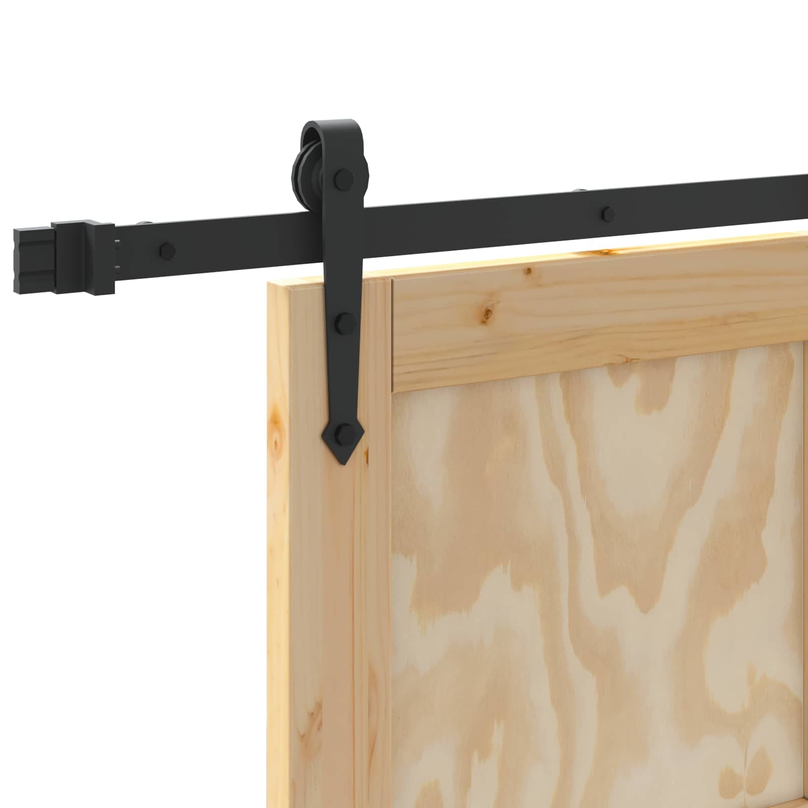 Klizna vrata ORKDAL Prirodna 86 x 211 cm Masivna borovina