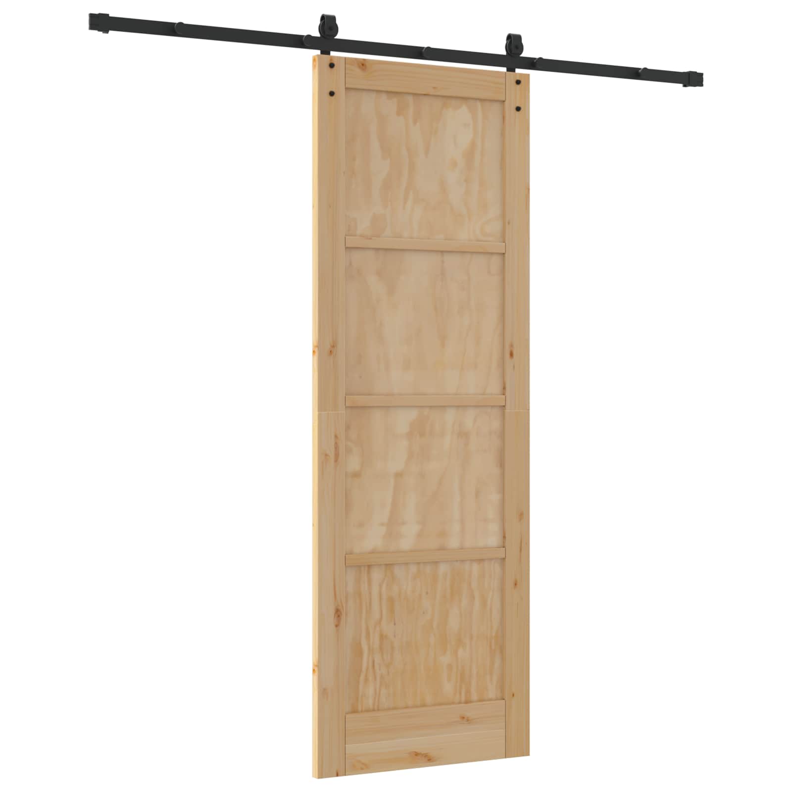 Klizna vrata ORKDAL Prirodna 73,5 x 211 cm Masivna borovina