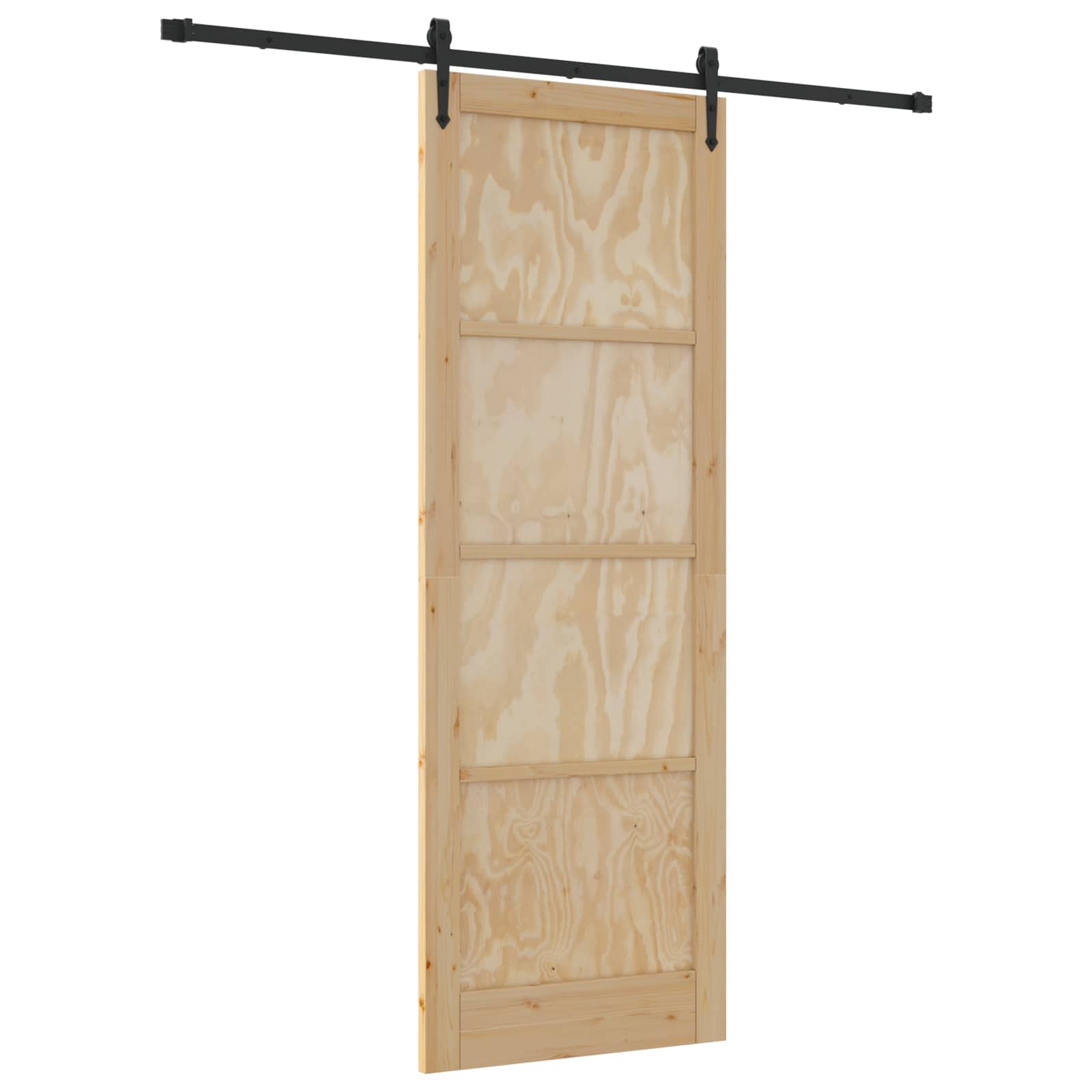 Klizna vrata ORKDAL Prirodna 83 x 232 cm Masivna borovina