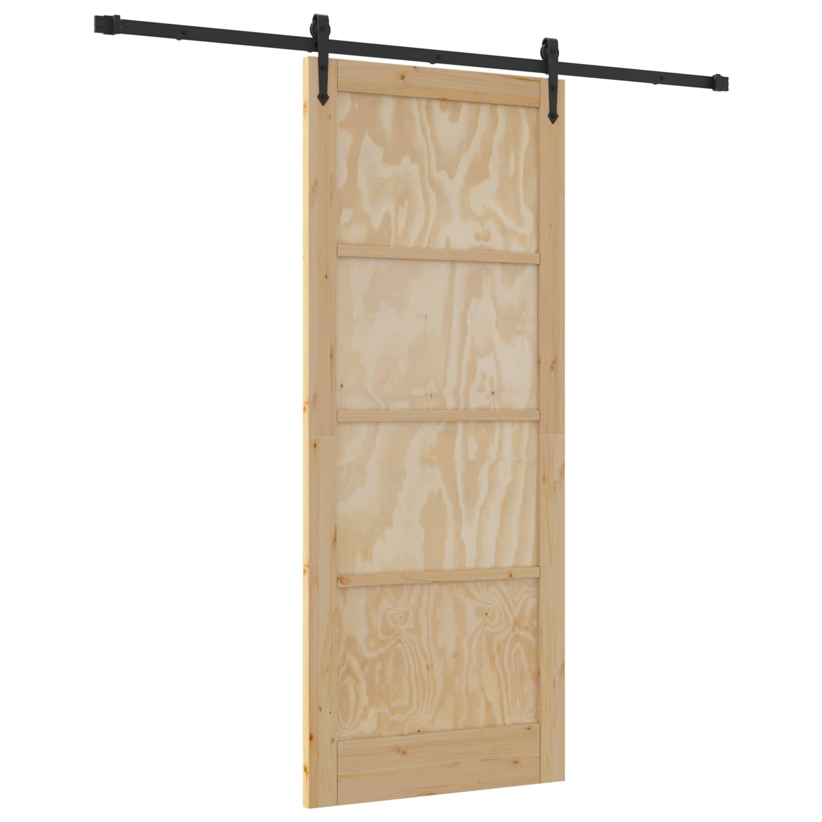 Klizna vrata ORKDAL Prirodna 86 x 211 cm Masivna borovina