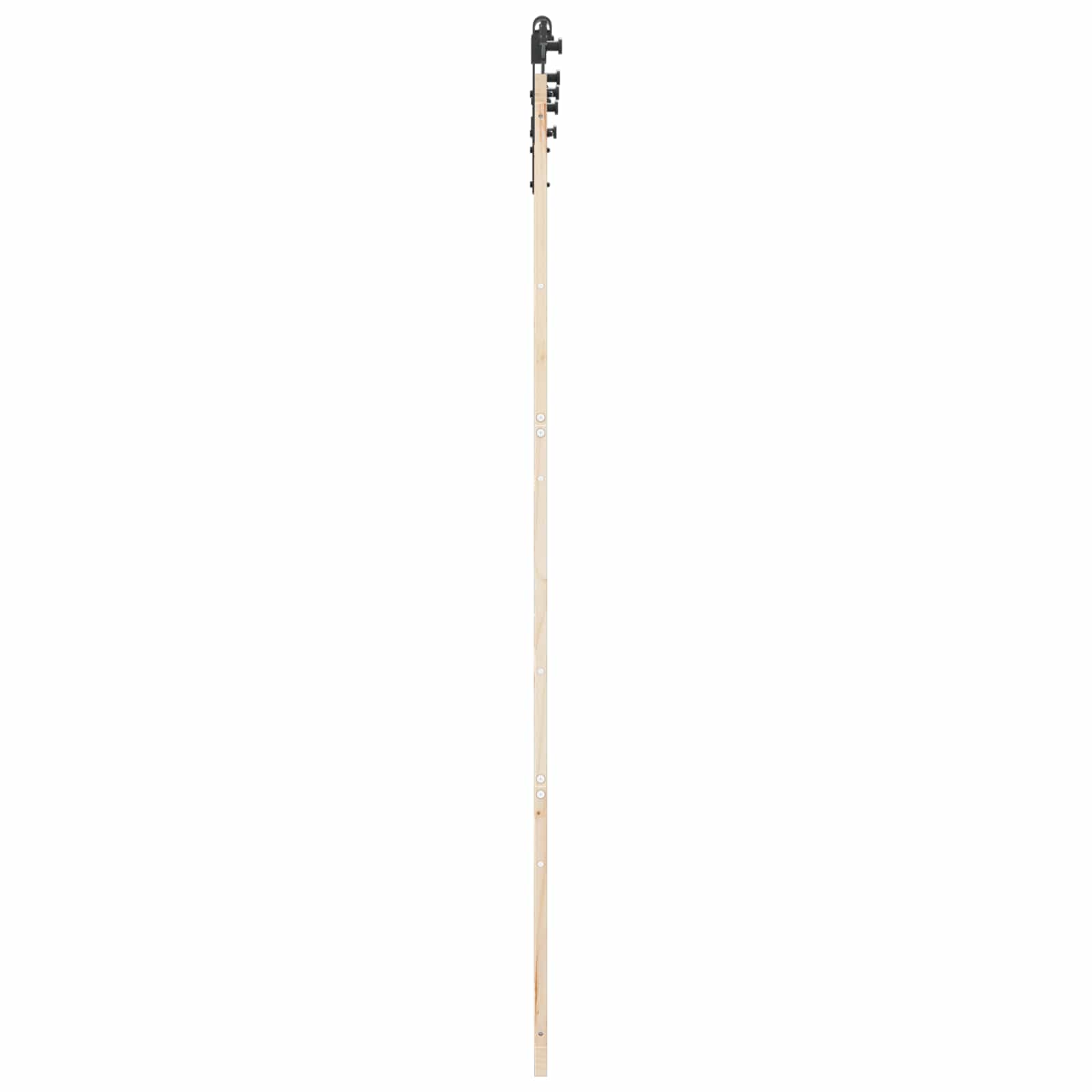 Klizna vrata Prirodna 80 x 208 cm Masivna borovina
