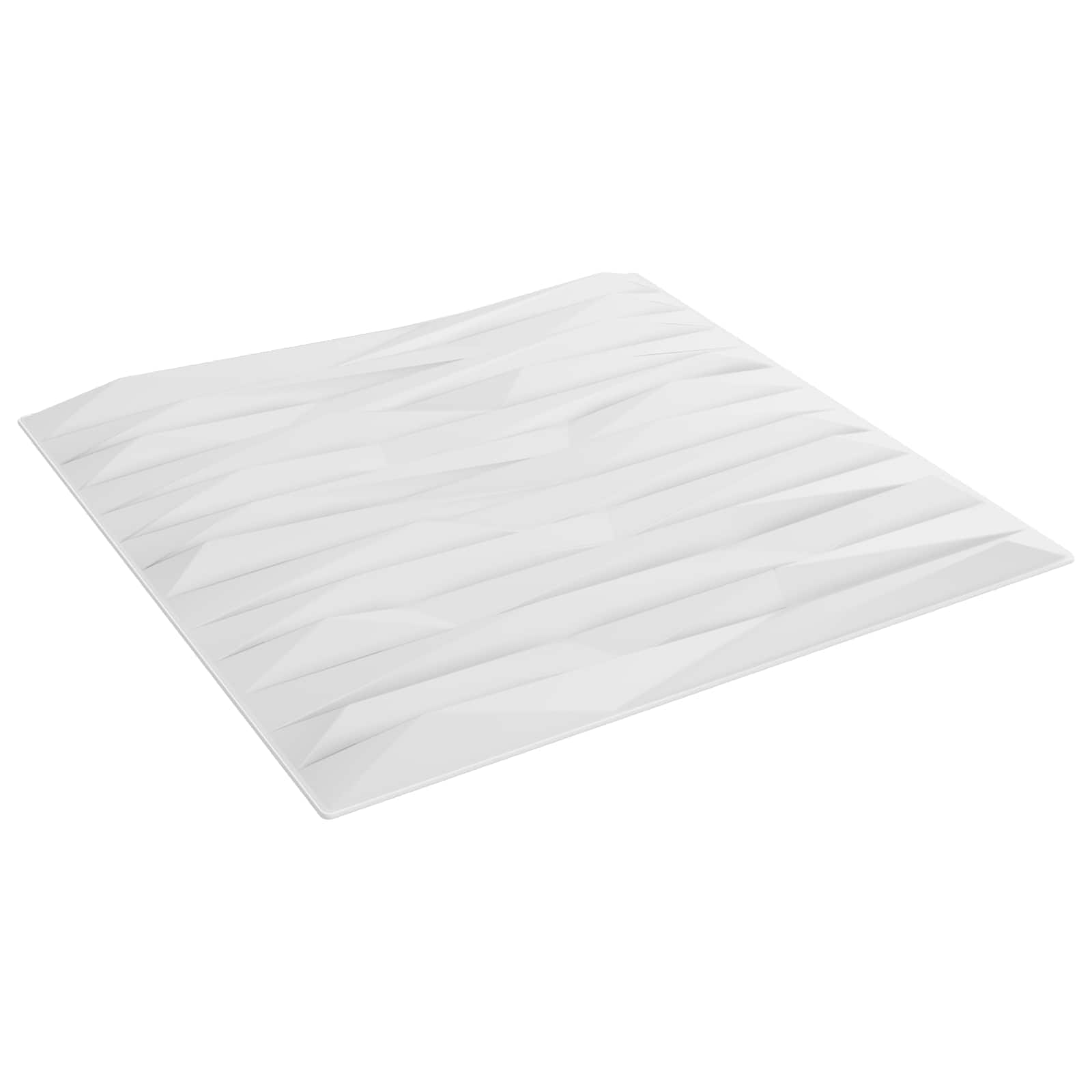 Zidne panele 24 pcs Bijeli Kamen 50 x 50 cm XPS pjena