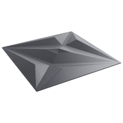 Zidne panele Zvijezda 48 pcs Zvijezda siva 50 x 50 cm XPS pjena