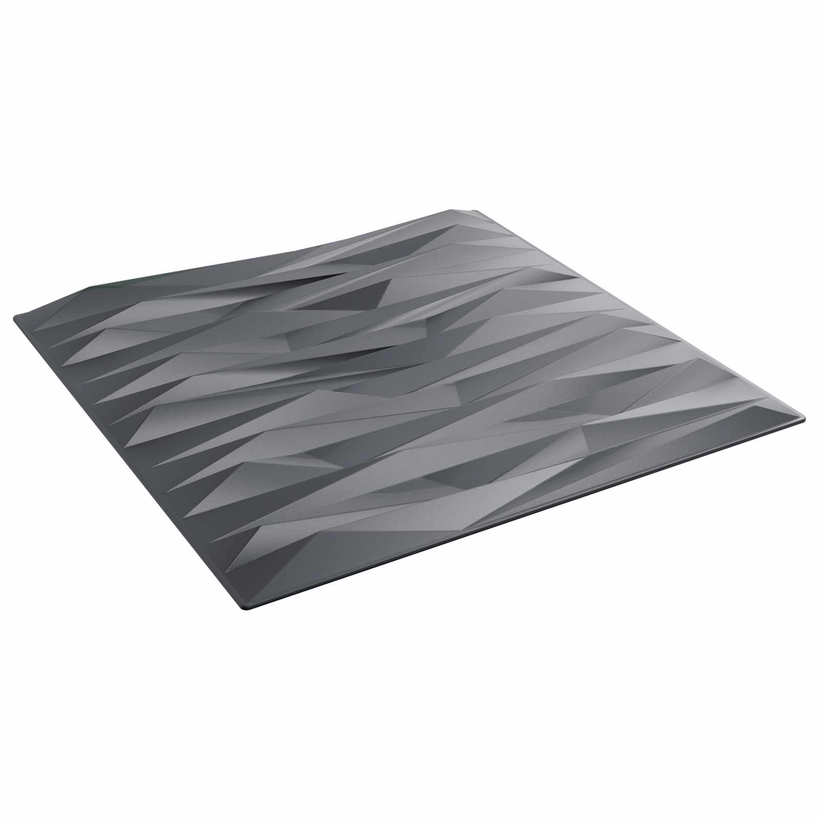 Zidne panele 24 pcs Siva od kamena 50 x 50 cm XPS pjena