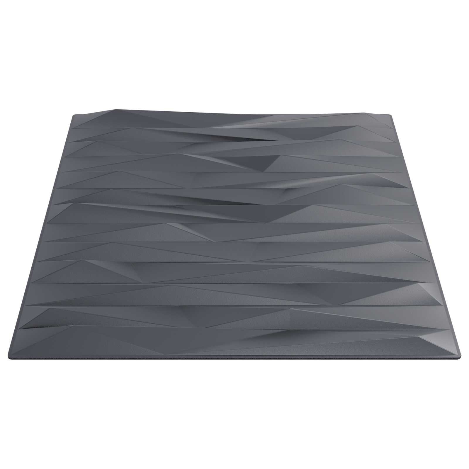 Zidne panele 24 pcs Siva od kamena 50 x 50 cm XPS pjena